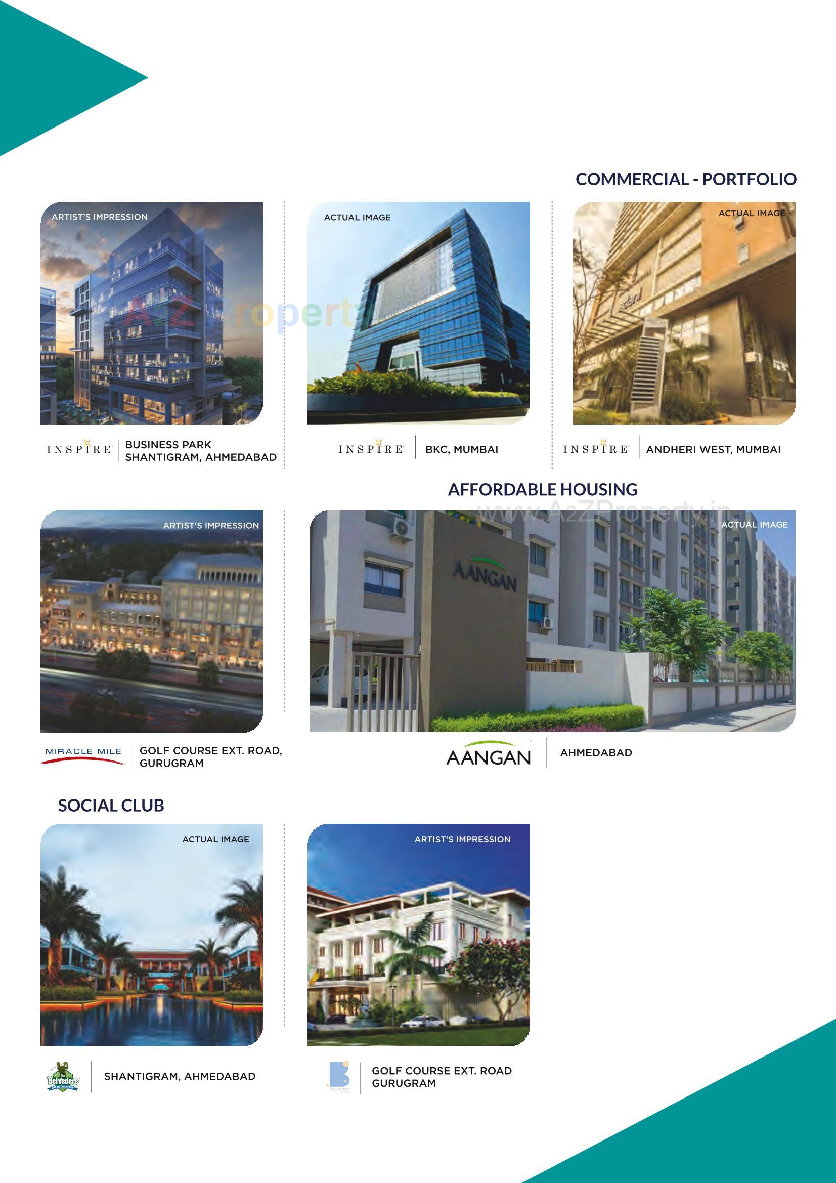  of real estate project Amogha located at Khodiyar, Ahmedabad, Gujarat