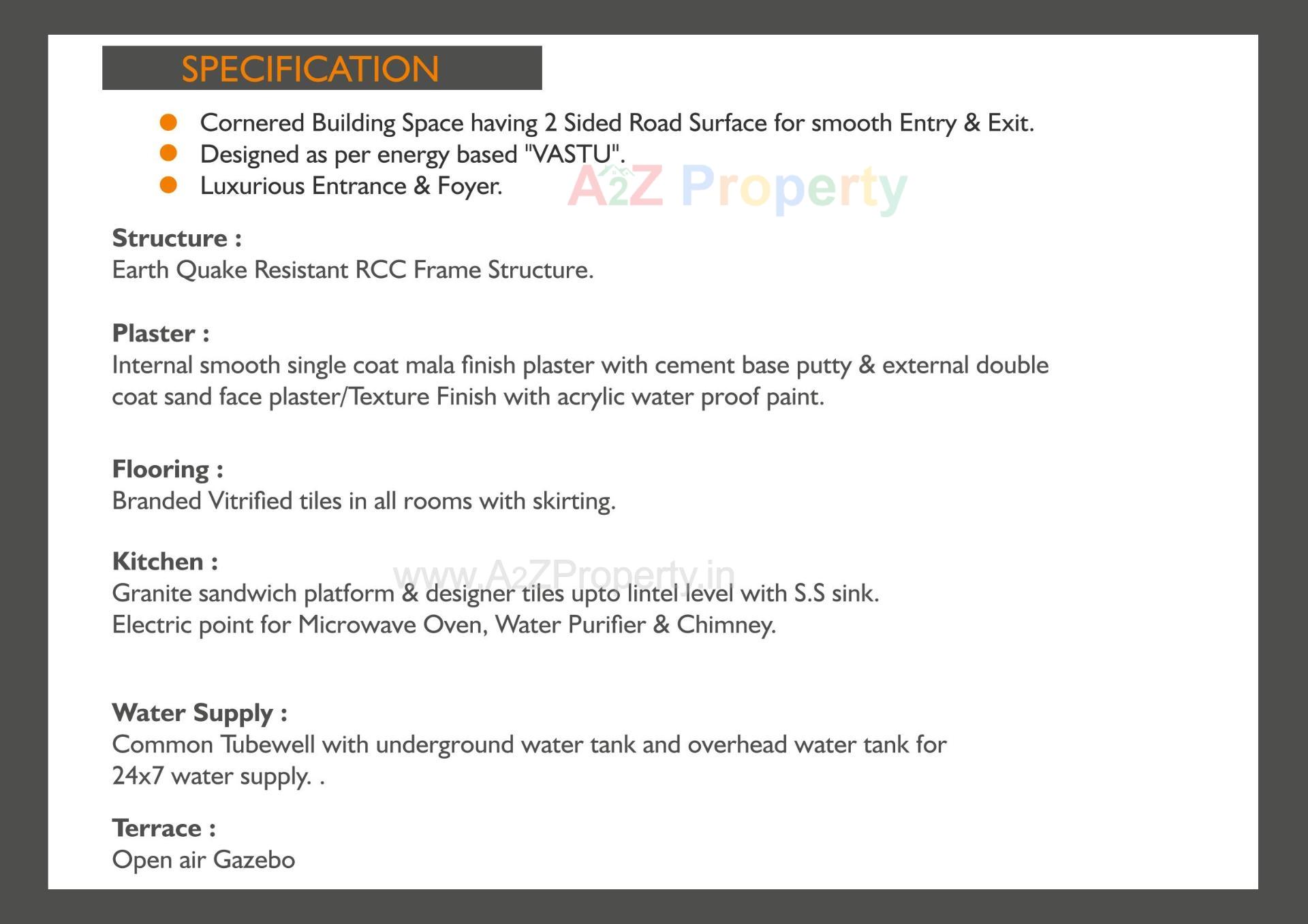  of real estate project Amor Elite located at Paldi, Ahmedabad, Gujarat