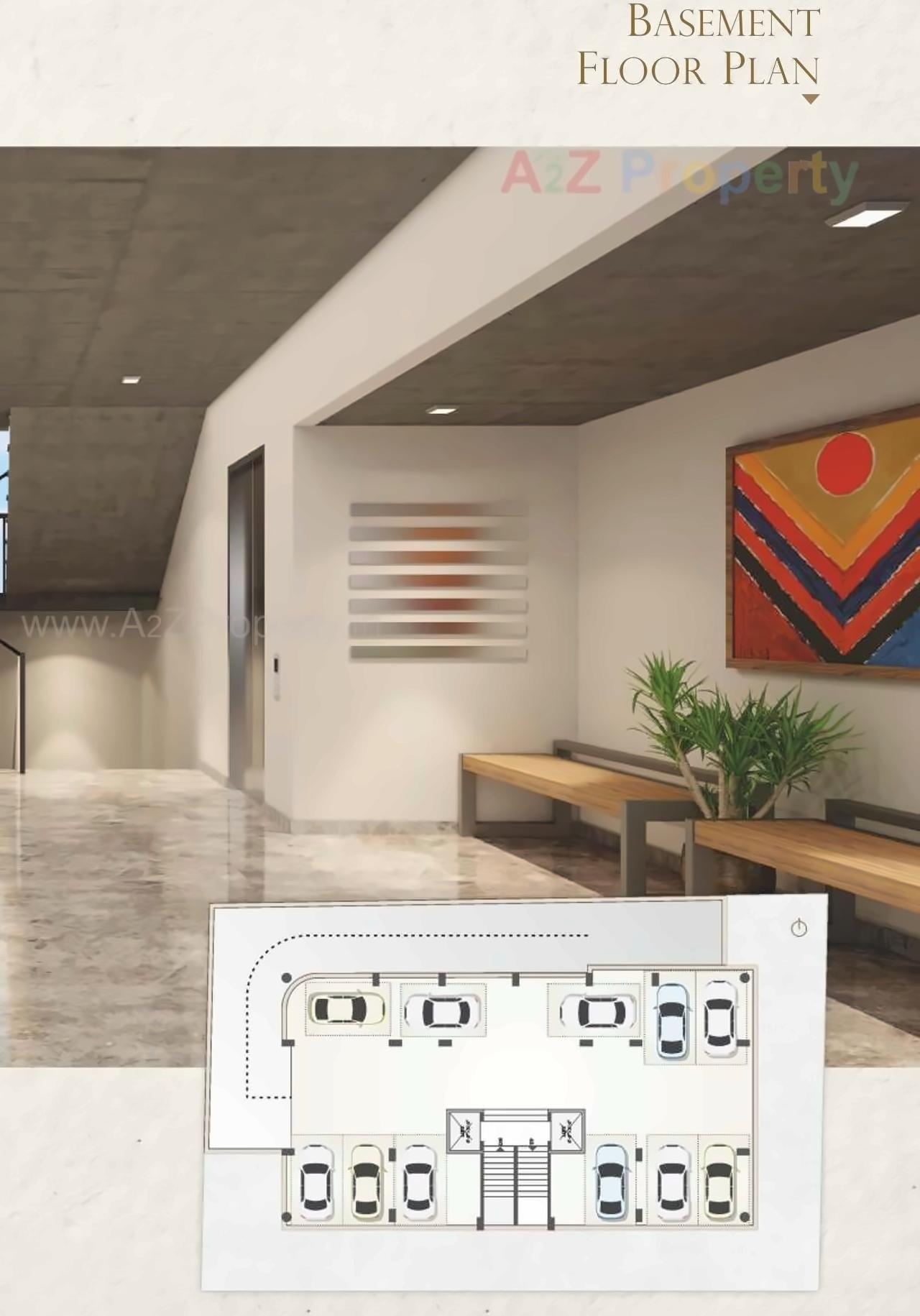 Layout of real estate project Ample Elysium located at Rajpur-hirpur, Ahmedabad, Gujarat