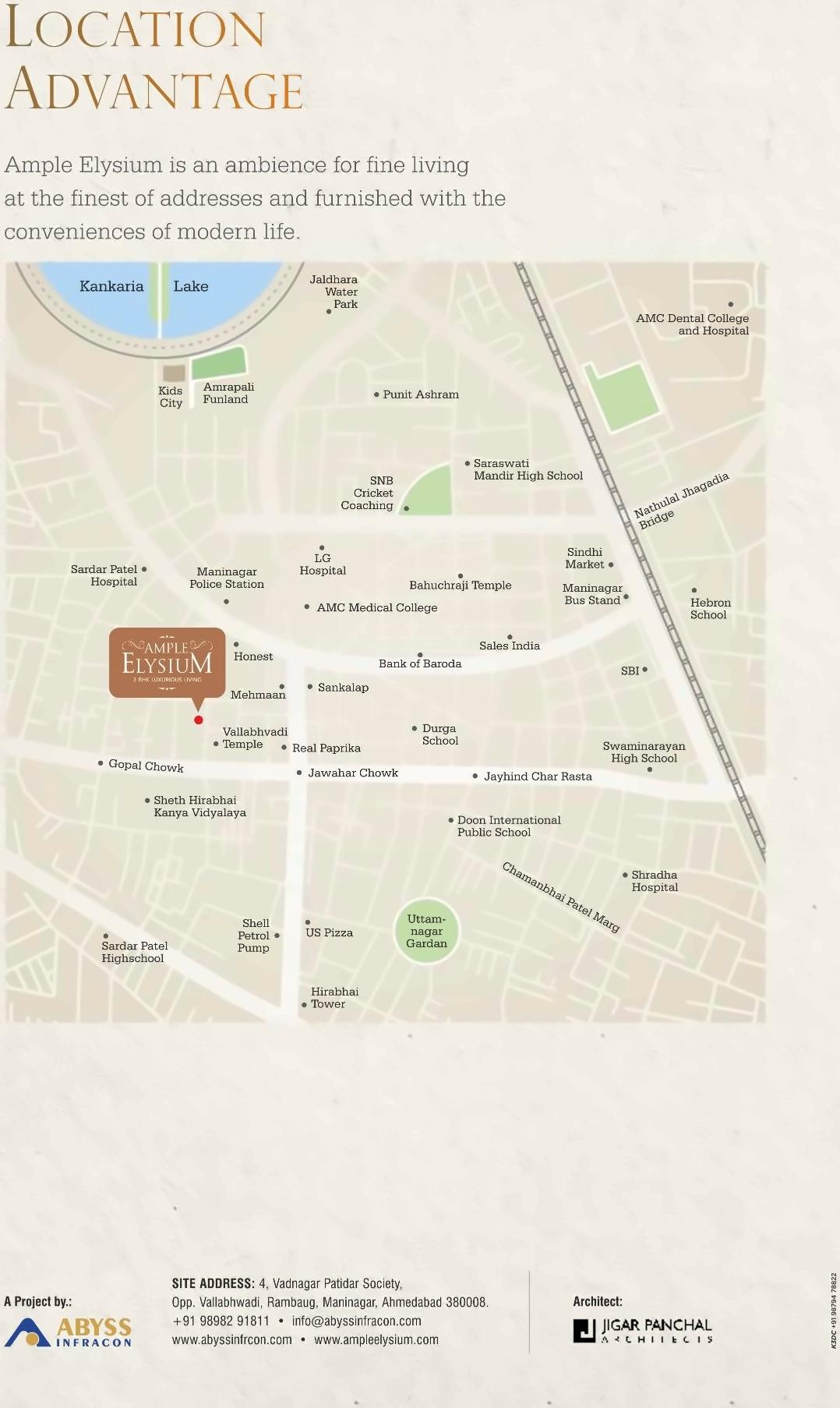  of real estate project Ample Elysium located at Rajpur-hirpur, Ahmedabad, Gujarat