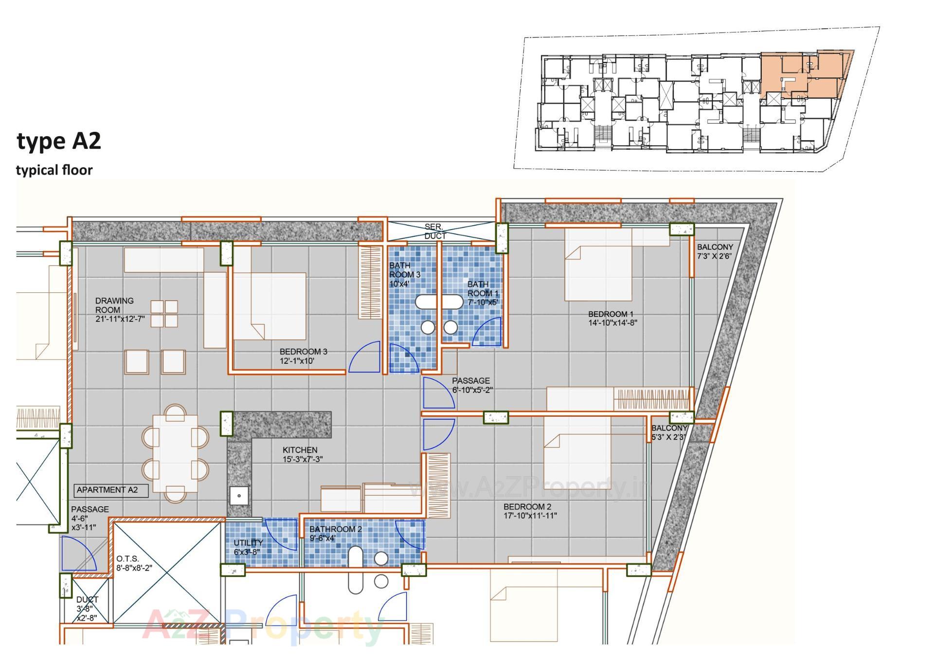 Layout of real estate project Amrapali Elite located at Dariyapur-kazipur, Ahmedabad, Gujarat