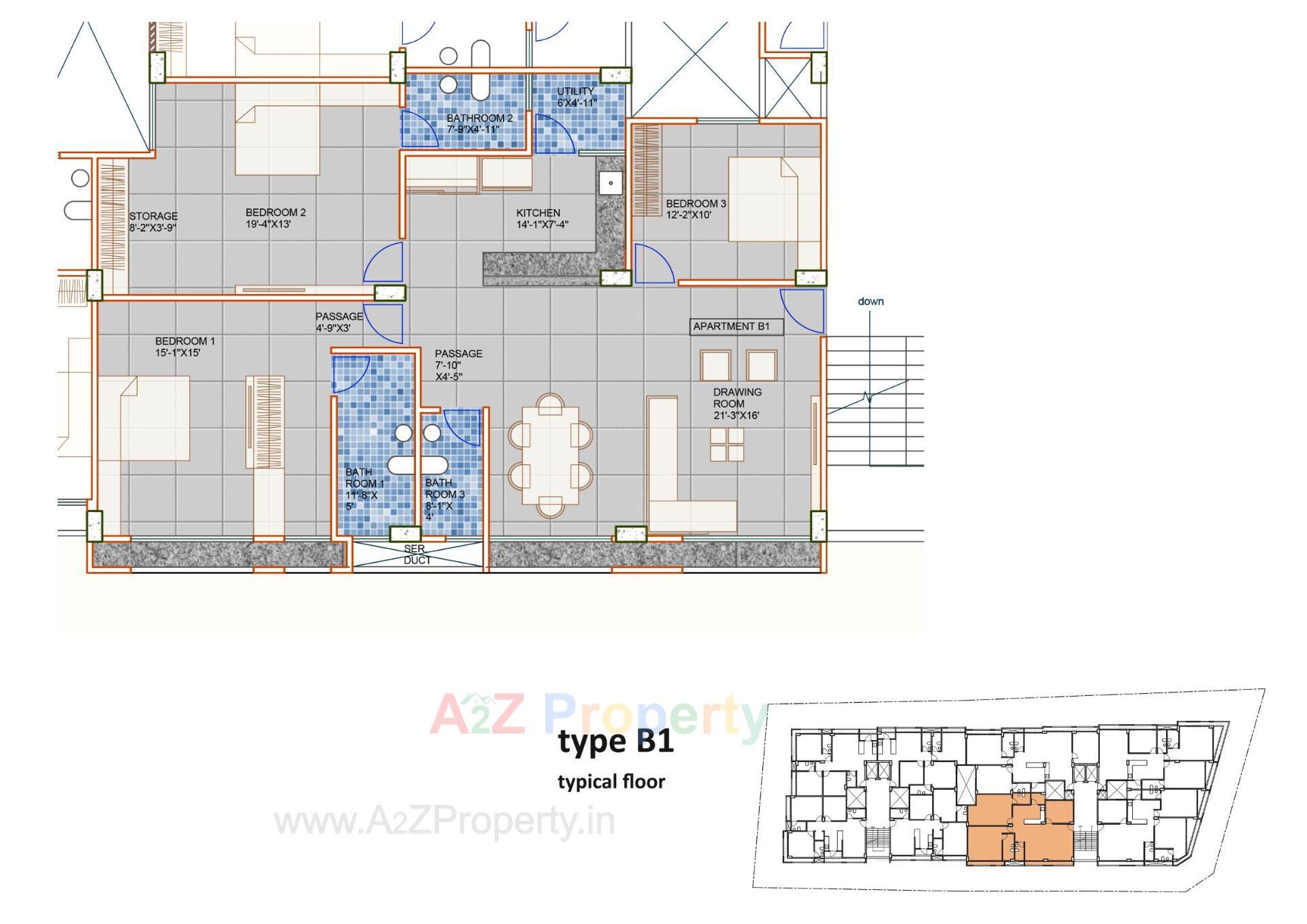 Layout of real estate project Amrapali Elite located at Dariyapur-kazipur, Ahmedabad, Gujarat