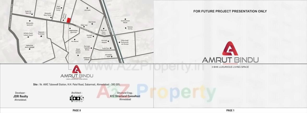  of real estate project Amrut Bindu Residency located at Ahmedabad, Ahmedabad, Gujarat
