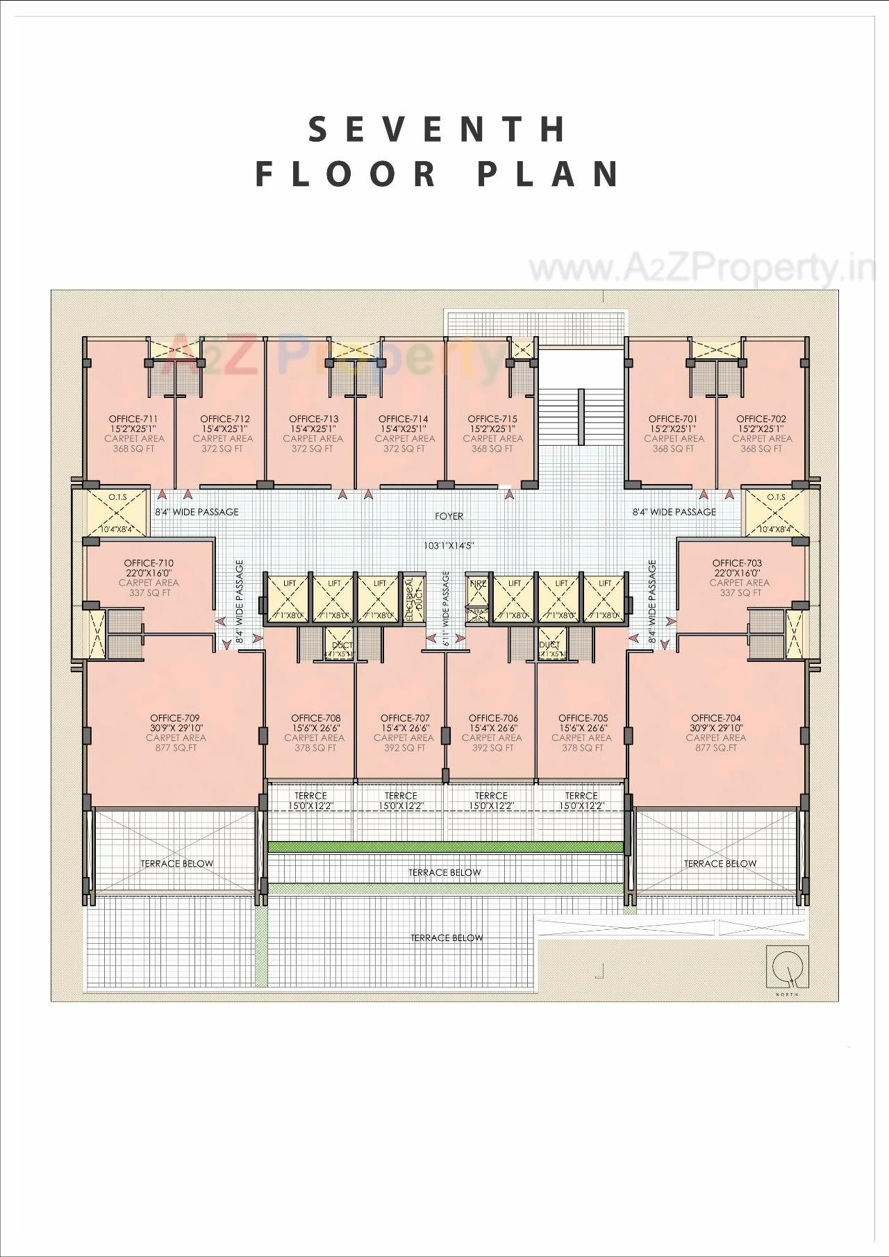 Layout of real estate project Anam located at Chadavad, Ahmedabad, Gujarat