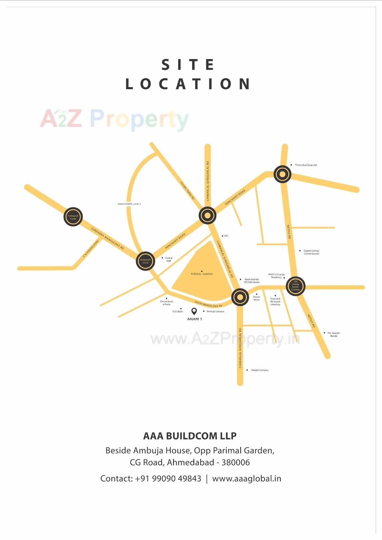  of real estate project Anam located at Chadavad, Ahmedabad, Gujarat