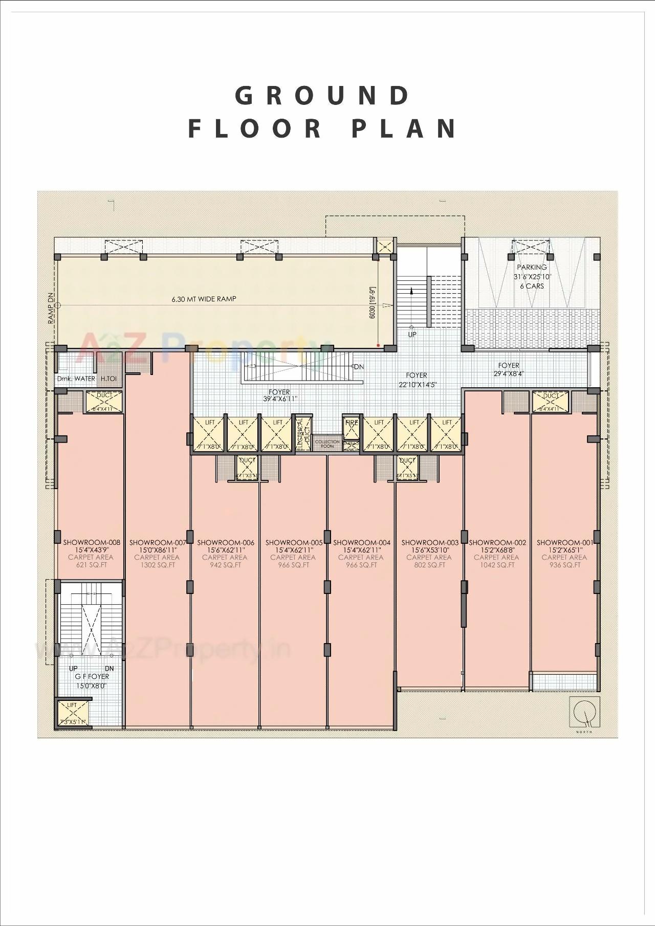 Layout of real estate project Anam located at Chadavad, Ahmedabad, Gujarat