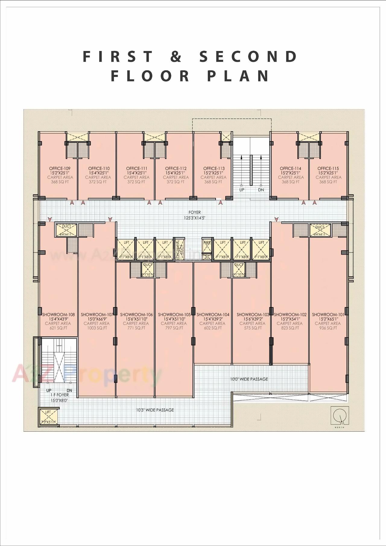 Layout of real estate project Anam located at Chadavad, Ahmedabad, Gujarat