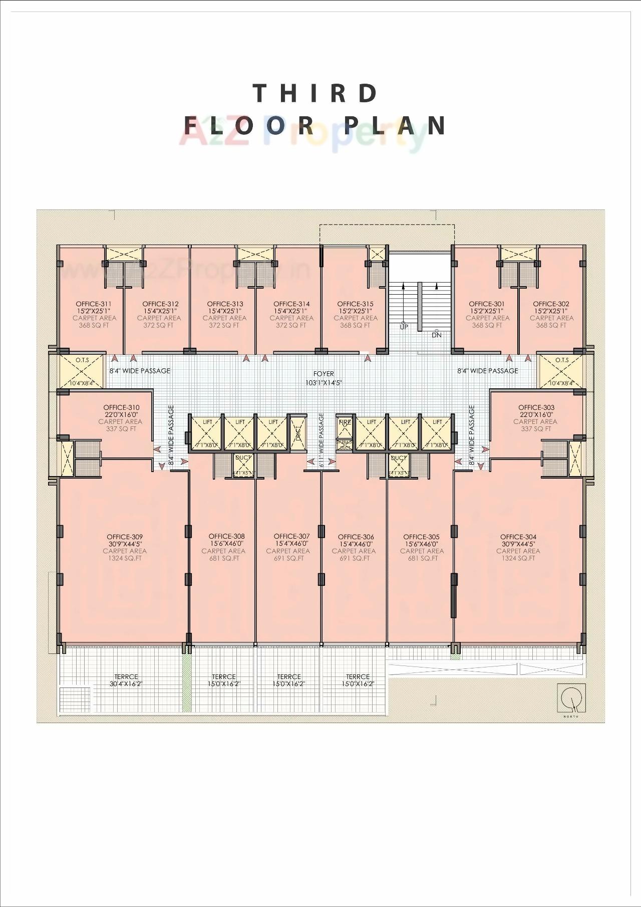 Layout of real estate project Anam located at Chadavad, Ahmedabad, Gujarat