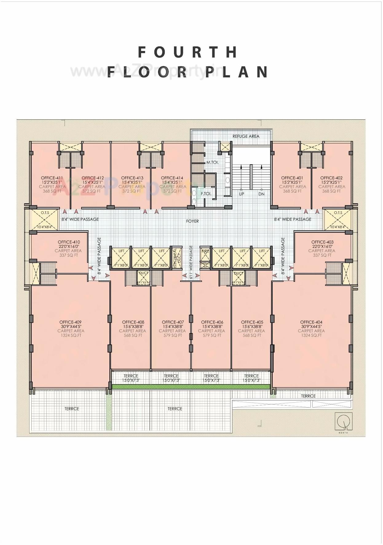 Layout of real estate project Anam located at Chadavad, Ahmedabad, Gujarat