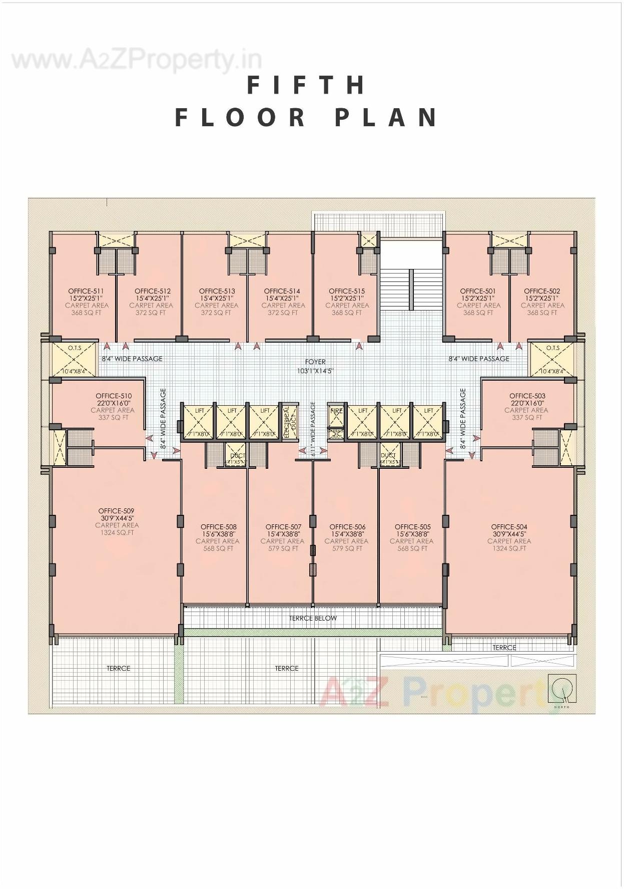 Layout of real estate project Anam located at Chadavad, Ahmedabad, Gujarat
