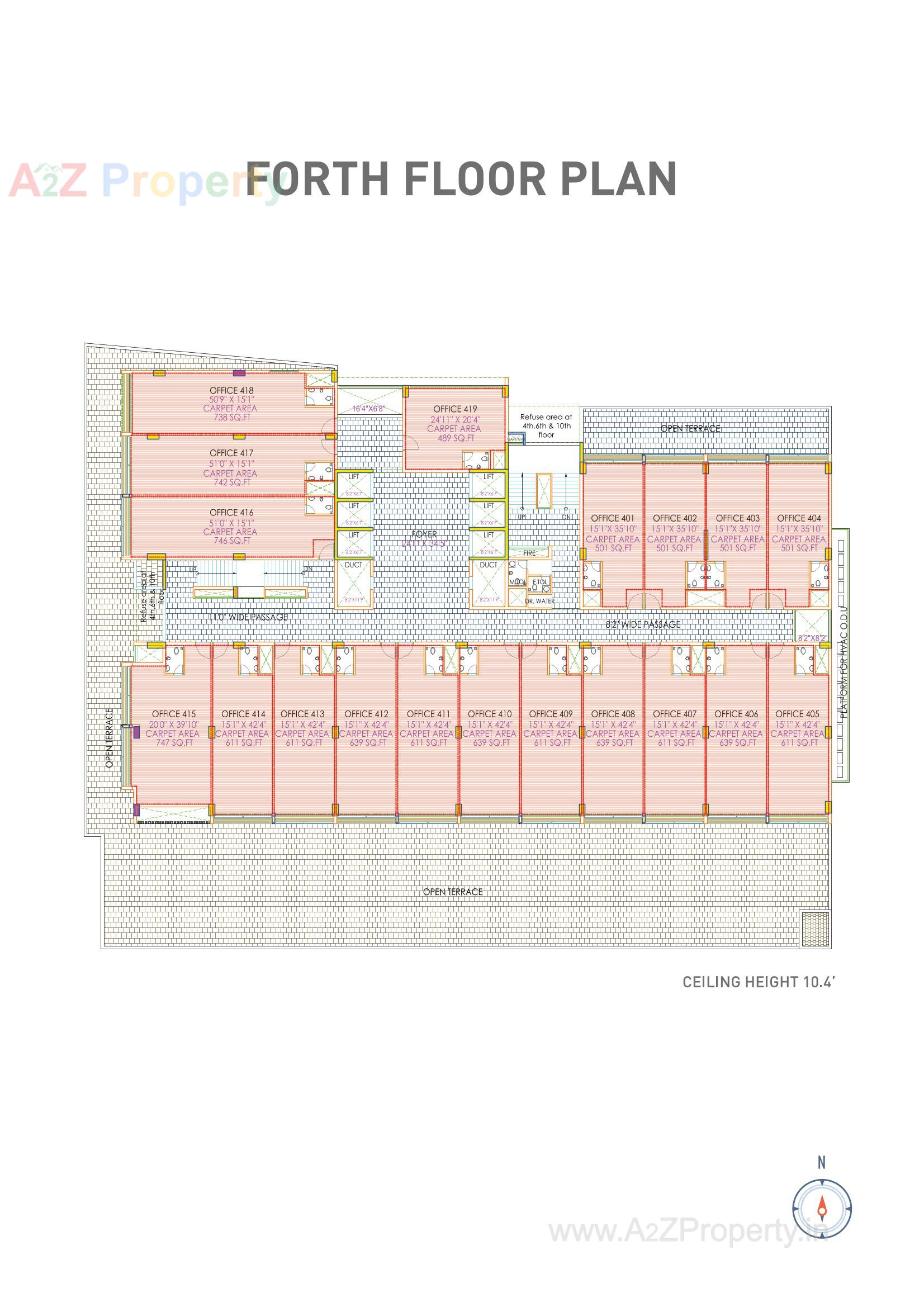 Layout of real estate project Anam located at Ambali, Ahmedabad, Gujarat