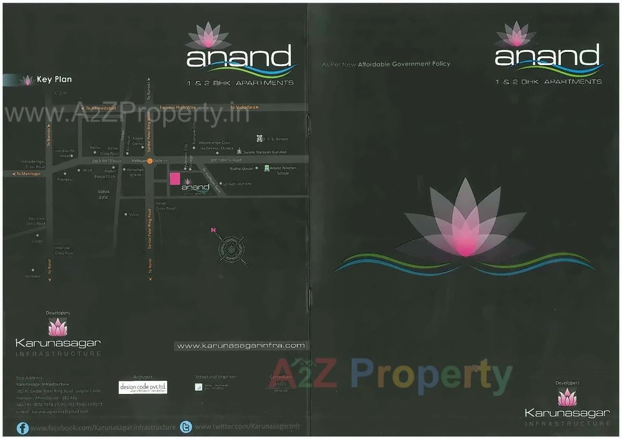  of real estate project Anand Appartment located at Hathijan, Ahmedabad, Gujarat