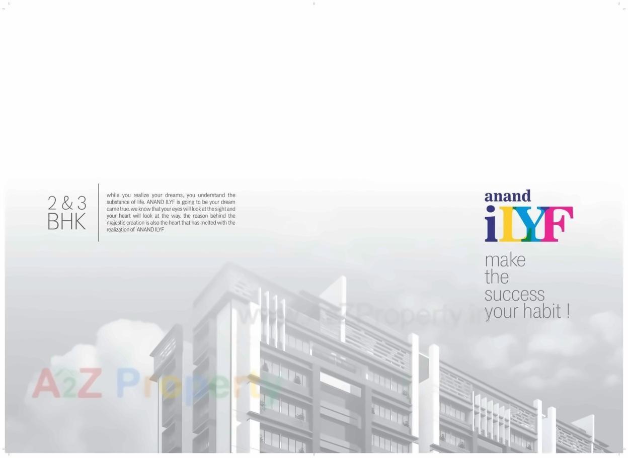  of real estate project Anand Ilyf located at Tragad, Ahmedabad, Gujarat
