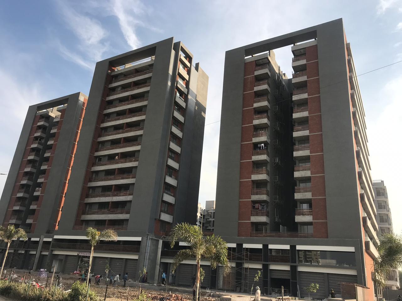 76631_const of real estate project Anand Sapphire located at Gota, Ahmedabad, Gujarat