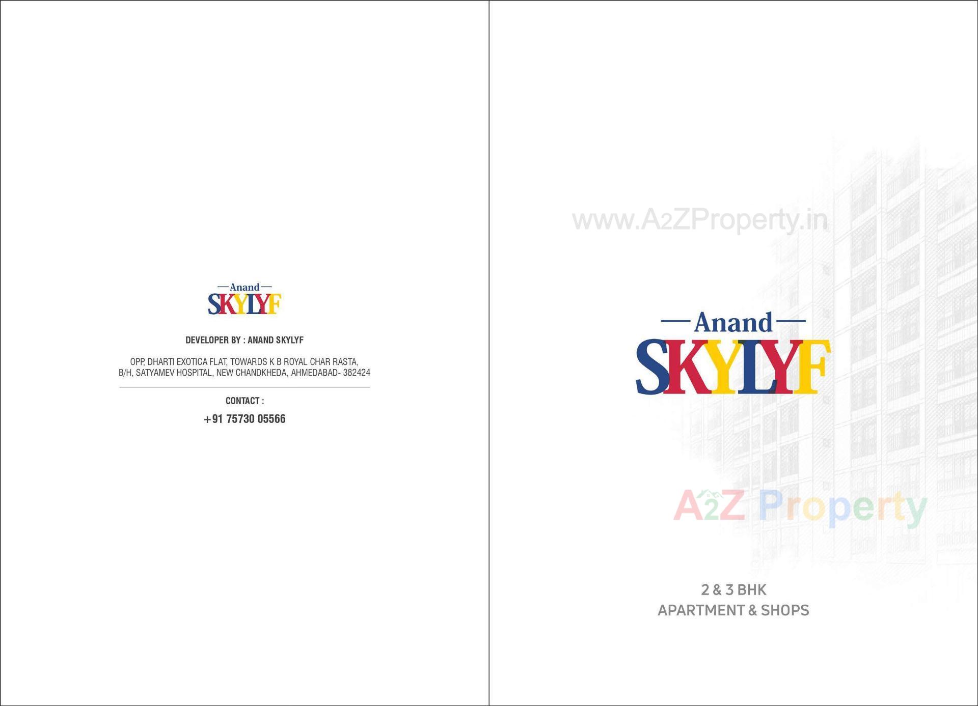  of real estate project Anand Skylyf located at Chandkhed, Ahmedabad, Gujarat