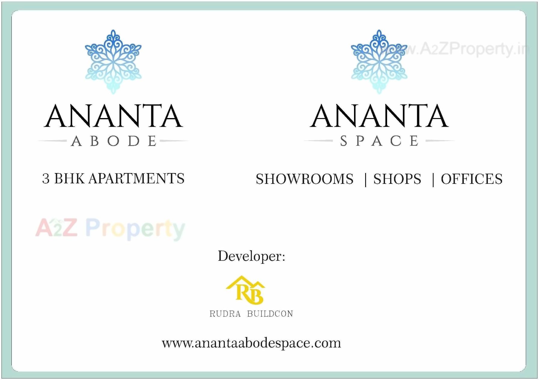 of real estate project Ananta Abode Ananta Space located at Jagatpur, Ahmedabad, Gujarat