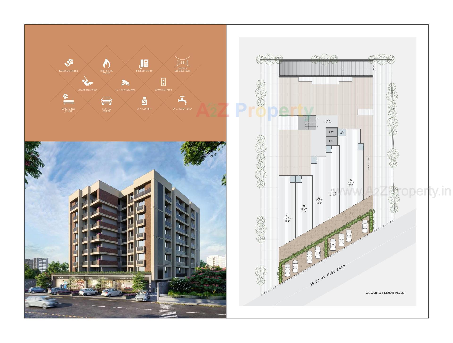  of real estate project Ananta Arise located at Ghuma, Ahmedabad, Gujarat