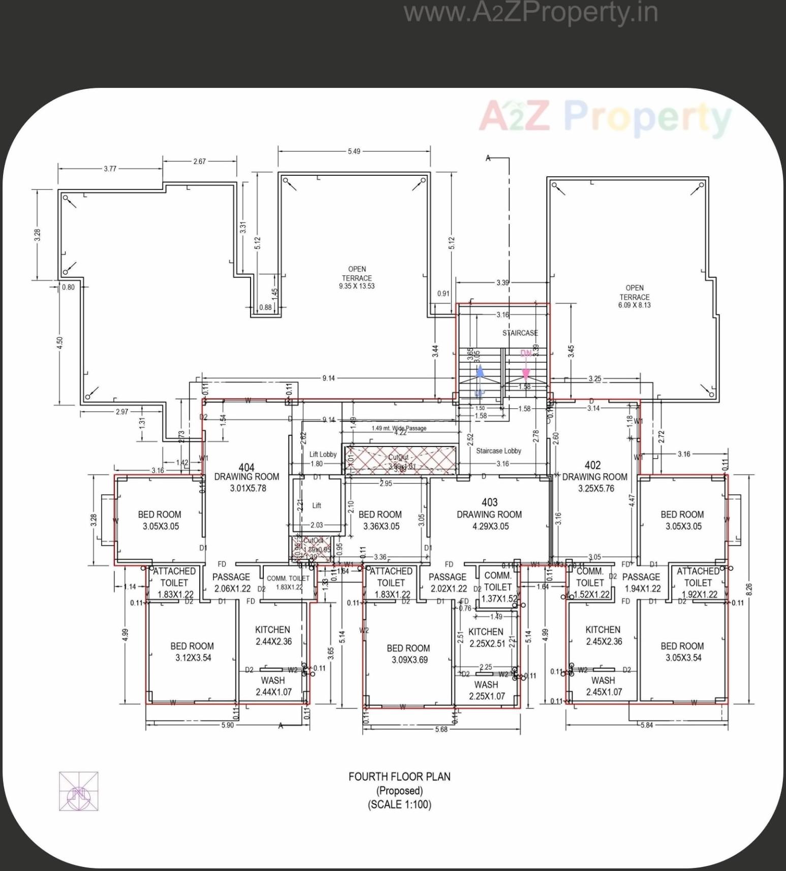 Layout of real estate project Ananta Elegance located at Ahmedabad, Ahmedabad, Gujarat