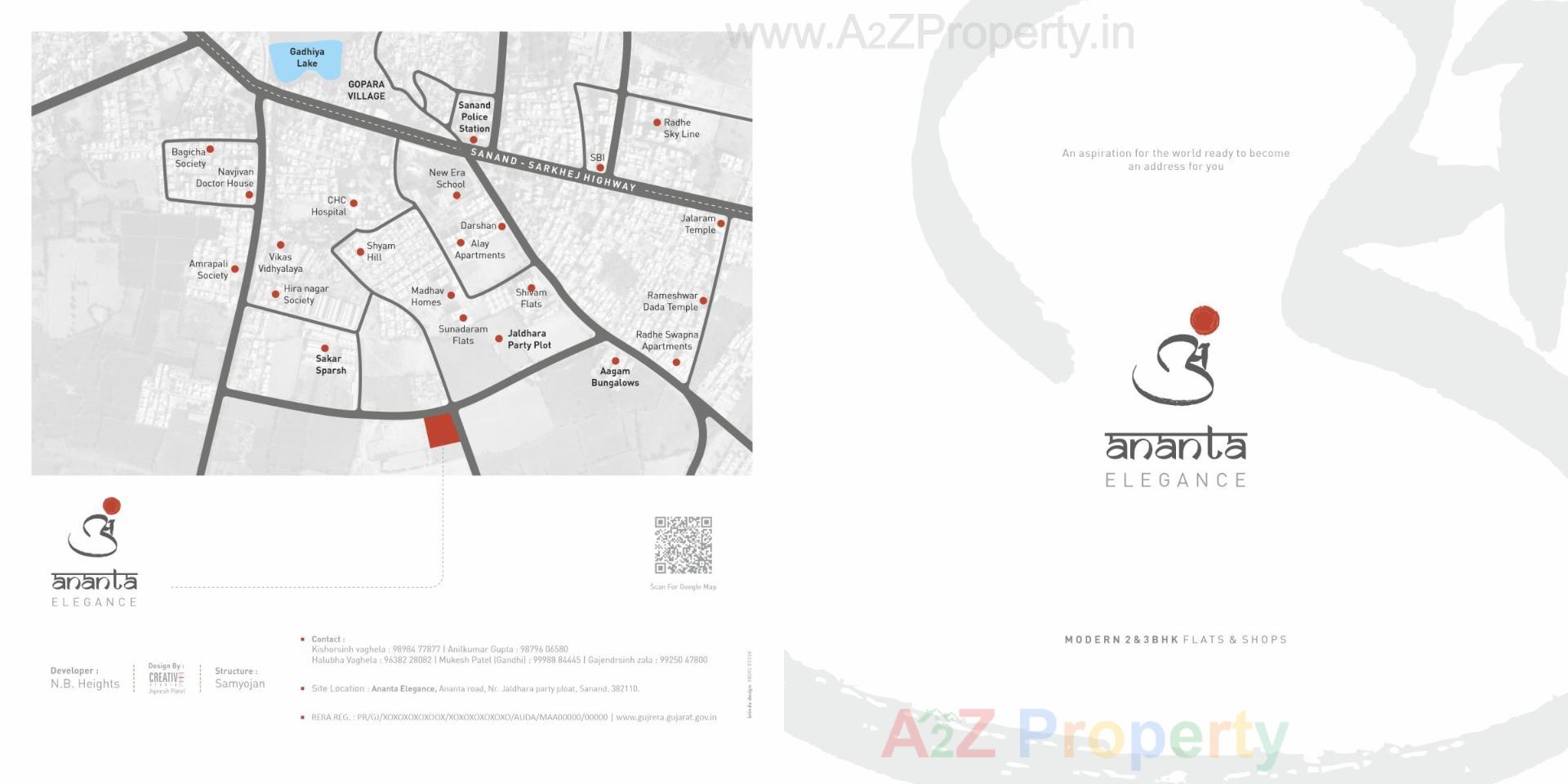  of real estate project Ananta Elegance located at Sanand, Ahmedabad, Gujarat