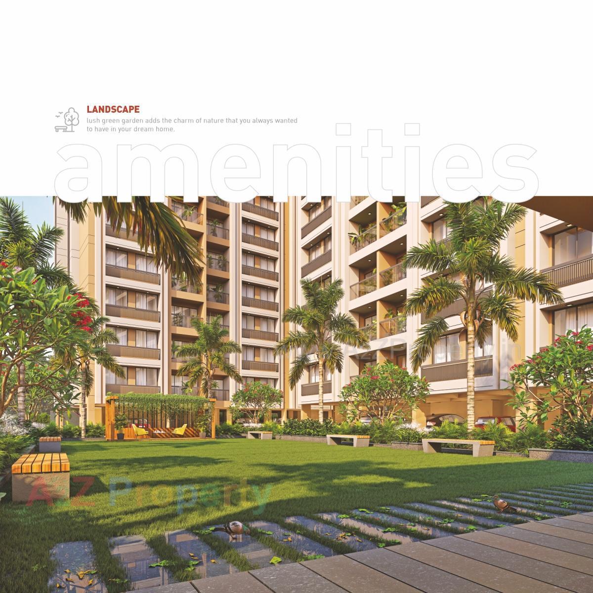 3D Elevation of real estate project Ananta Elegance located at Sanand, Ahmedabad, Gujarat