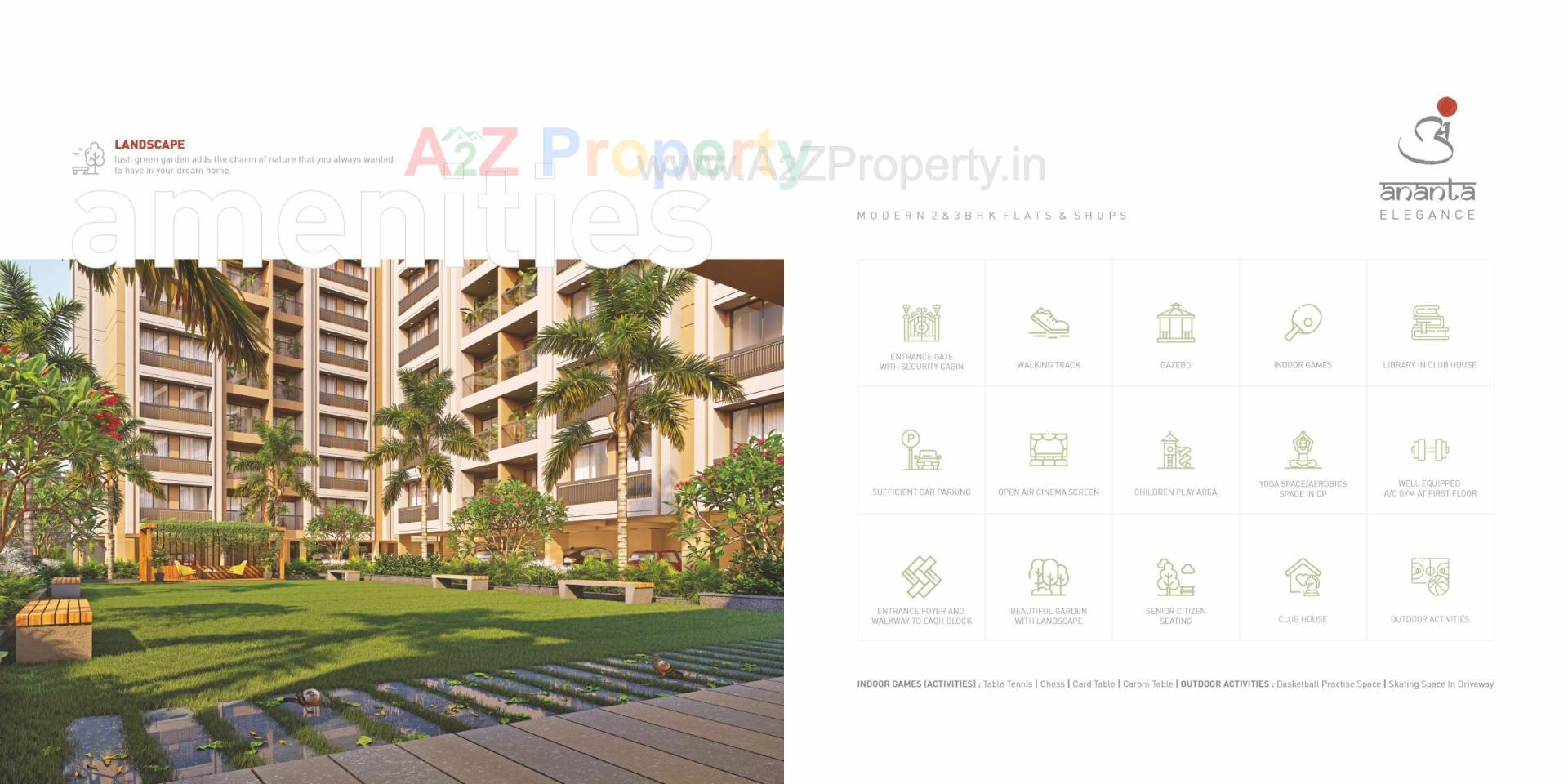  of real estate project Ananta Elegance located at Sanand, Ahmedabad, Gujarat