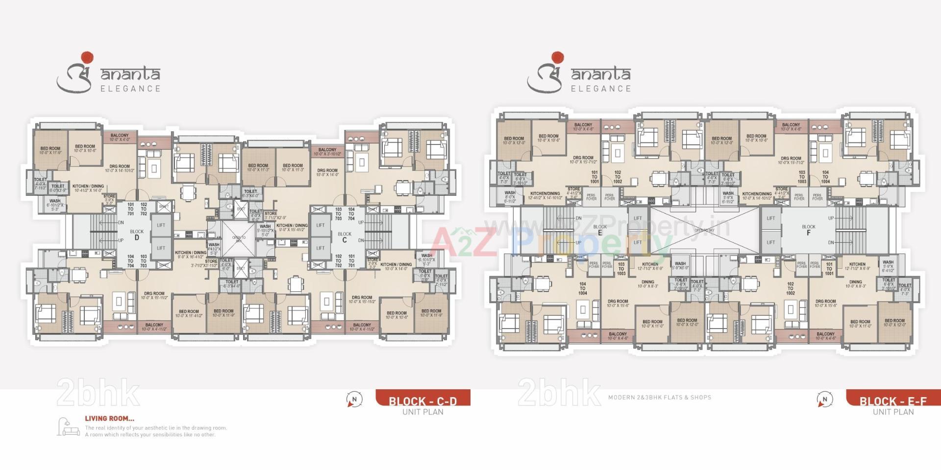 Layout of real estate project Ananta Elegance located at Sanand, Ahmedabad, Gujarat