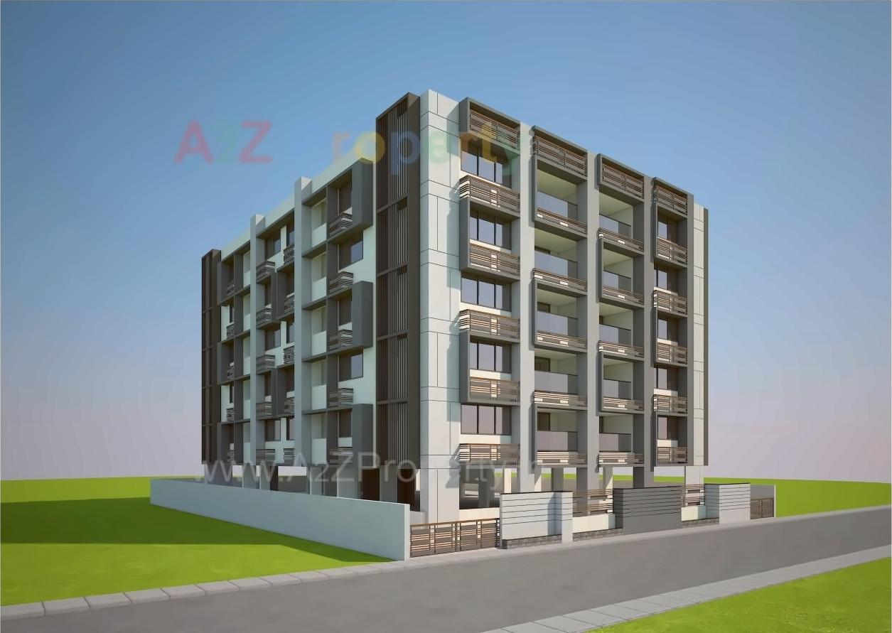 3D Elevation of real estate project Ananta Elite located at Ahmedabad, Ahmedabad, Gujarat
