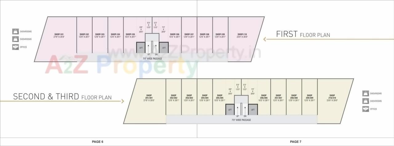 Layout of real estate project Ananta Greens Elysium located at Nikol, Ahmedabad, Gujarat