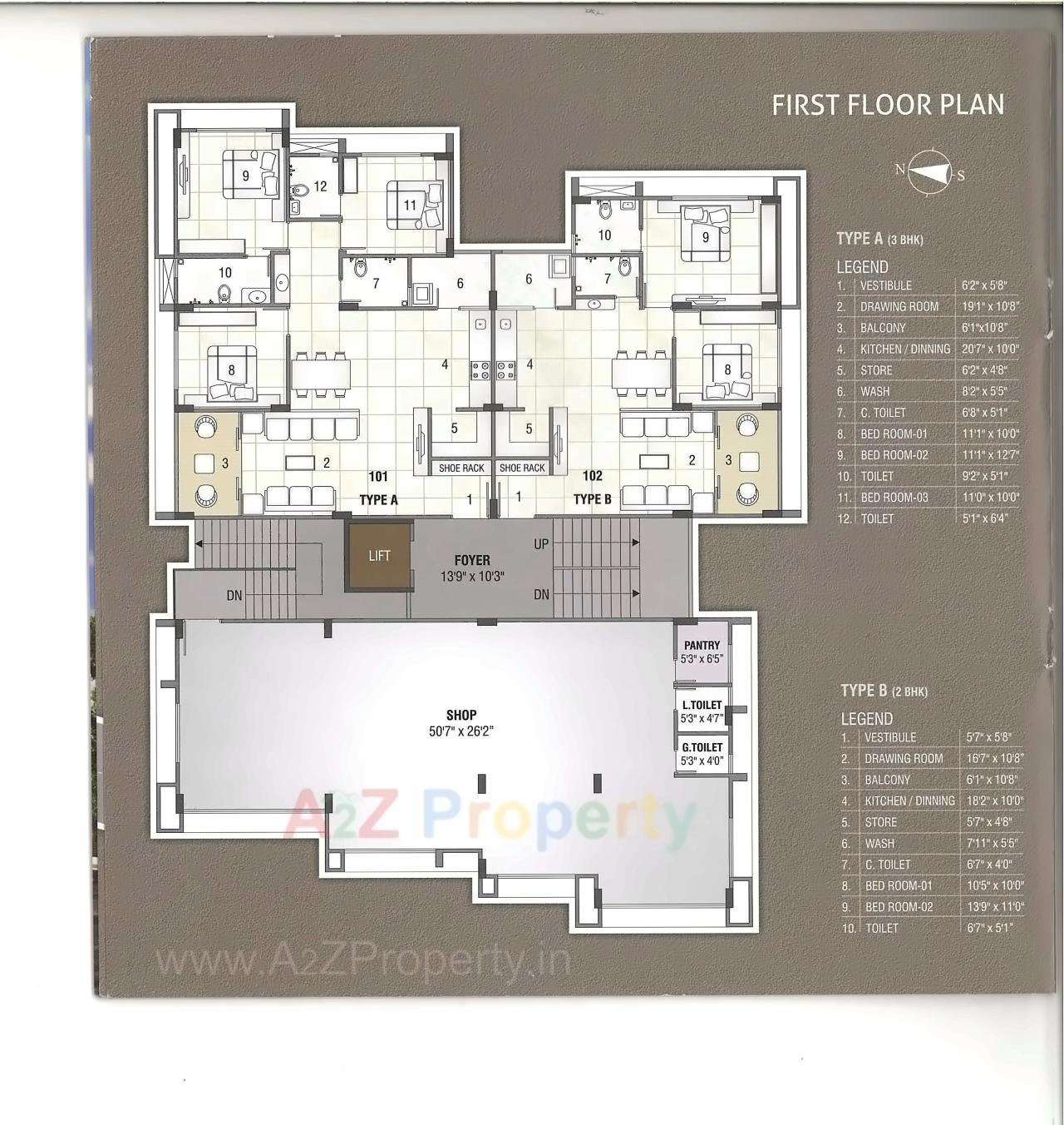 Layout of real estate project Ananta Heights located at Bareja, Ahmedabad, Gujarat