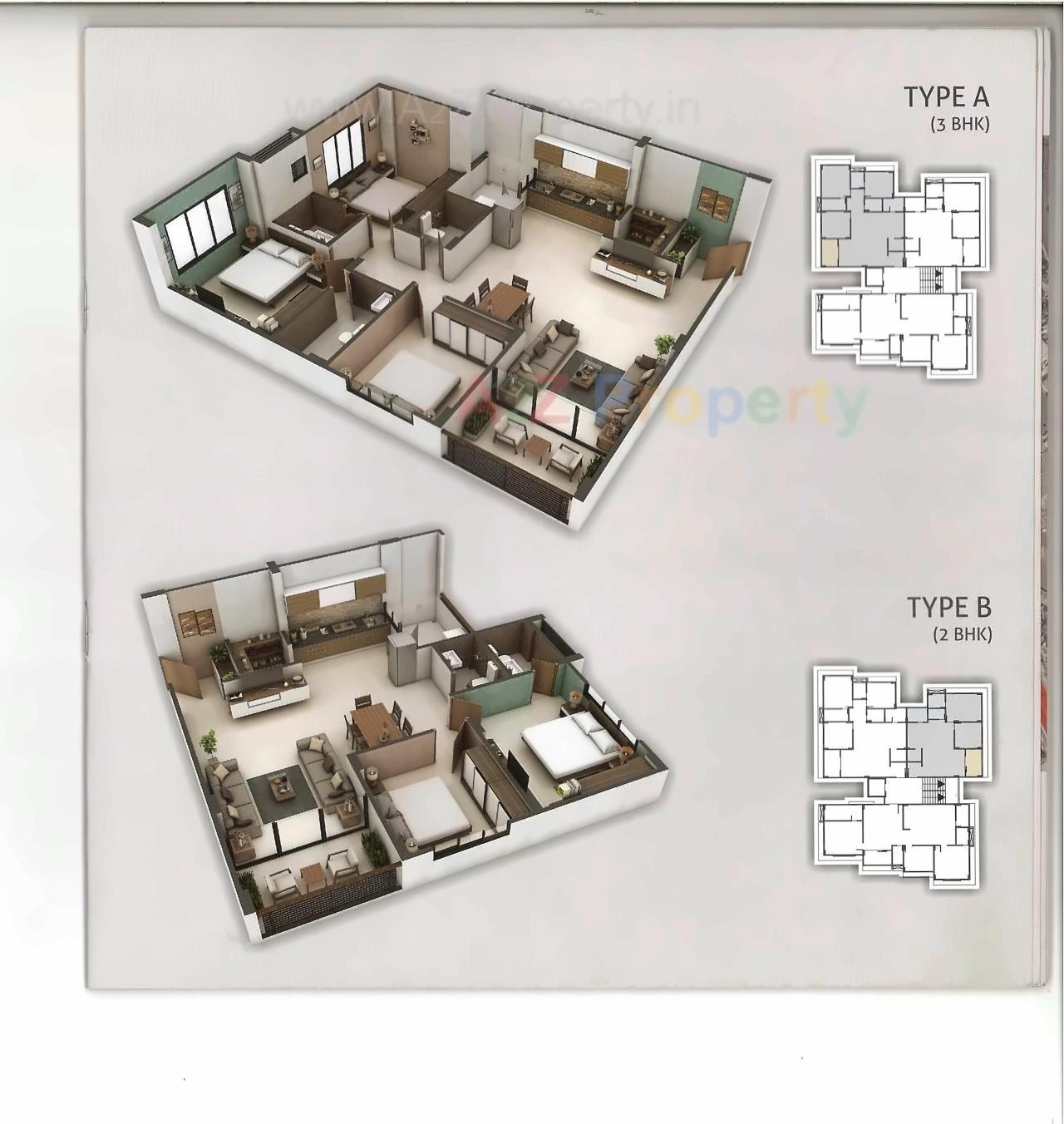 Layout of real estate project Ananta Heights located at Bareja, Ahmedabad, Gujarat