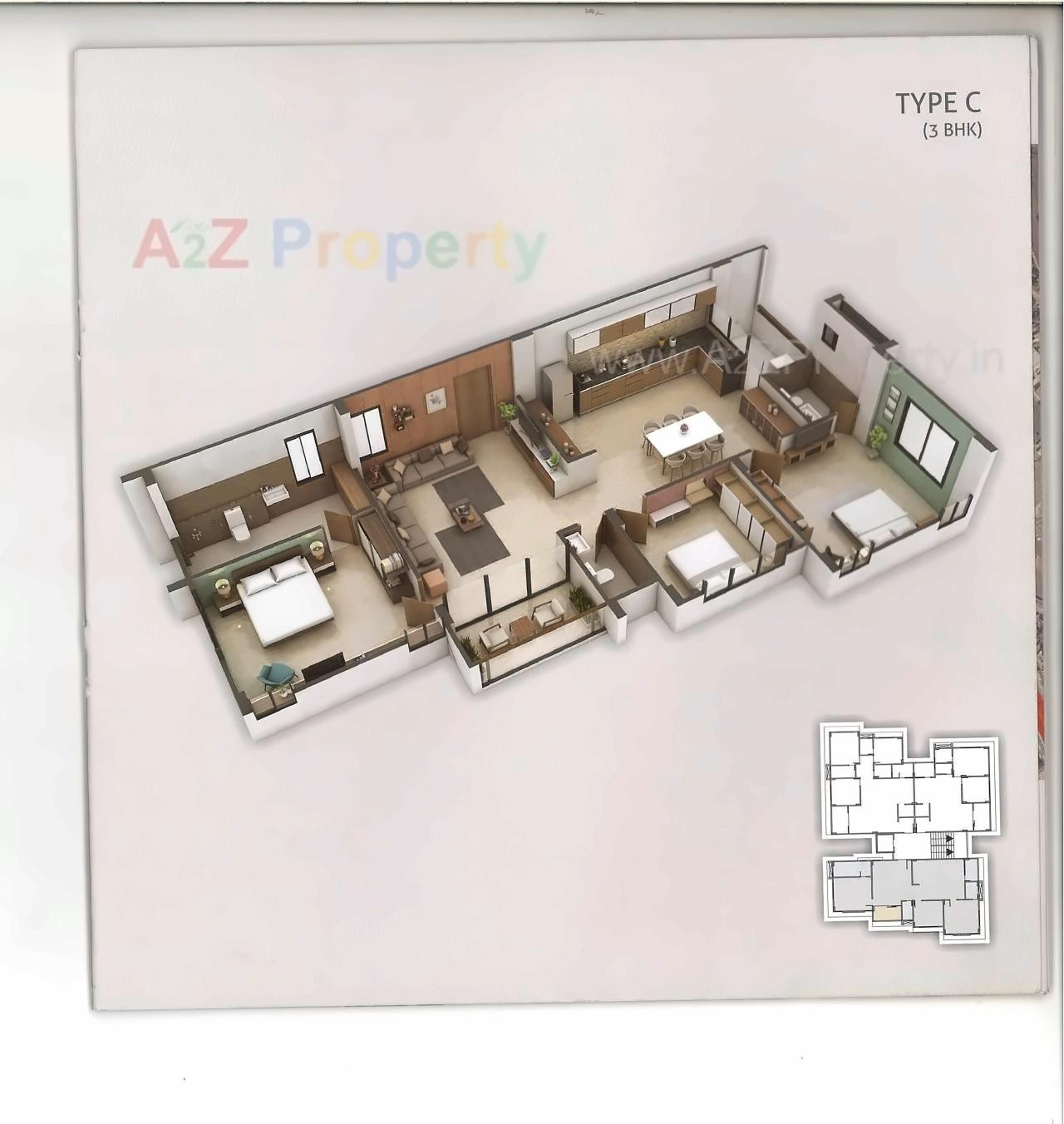 Layout of real estate project Ananta Heights located at Bareja, Ahmedabad, Gujarat