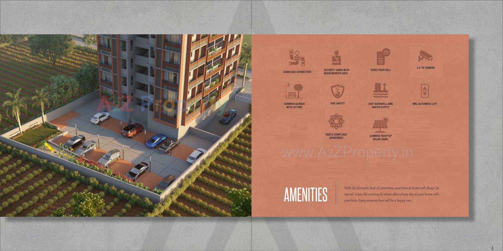 3D Elevation of real estate project Anantam located at Null, Ahmedabad, Gujarat