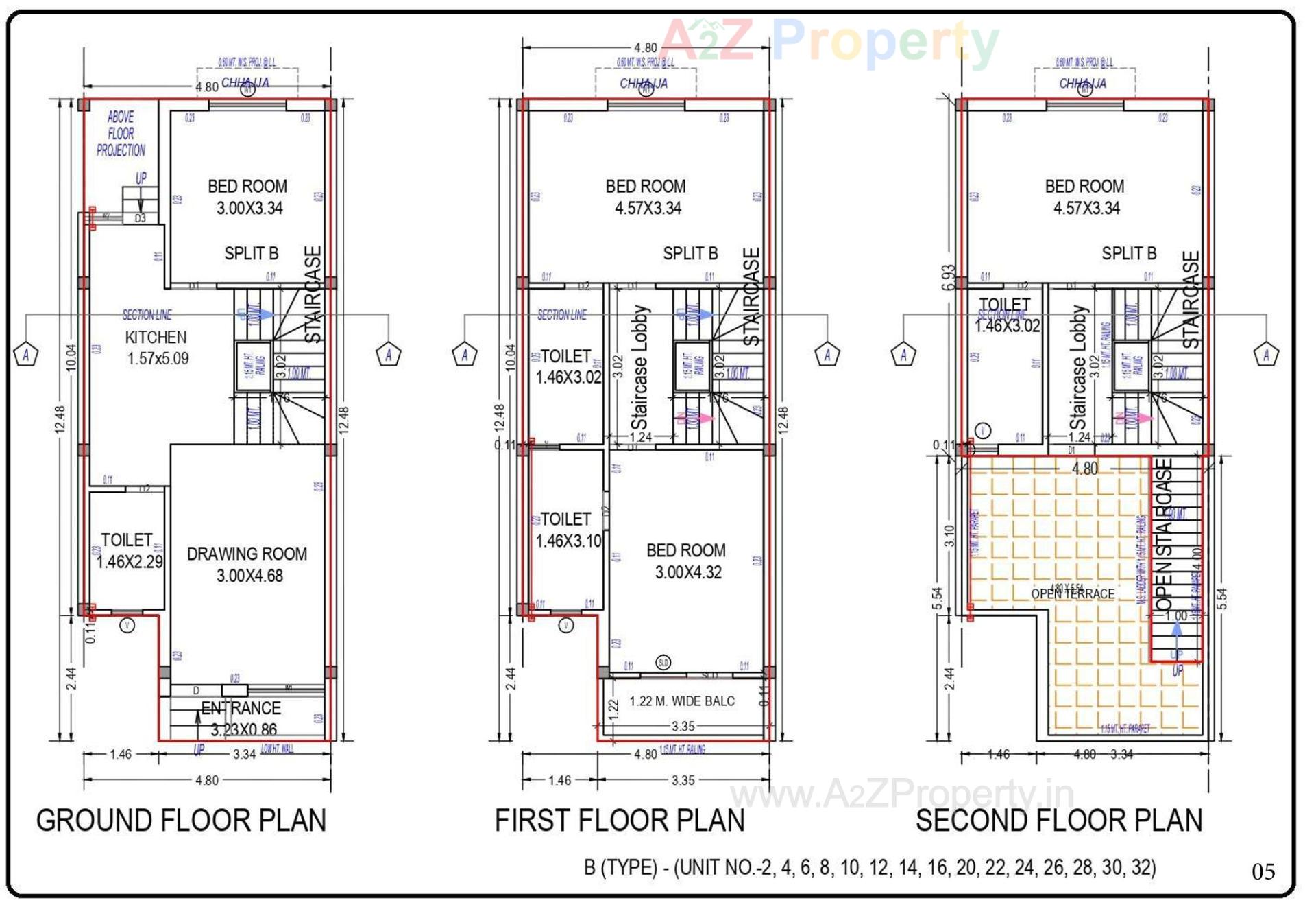 Layout of real estate project Anantam Homes located at Vatva, Ahmedabad, Gujarat