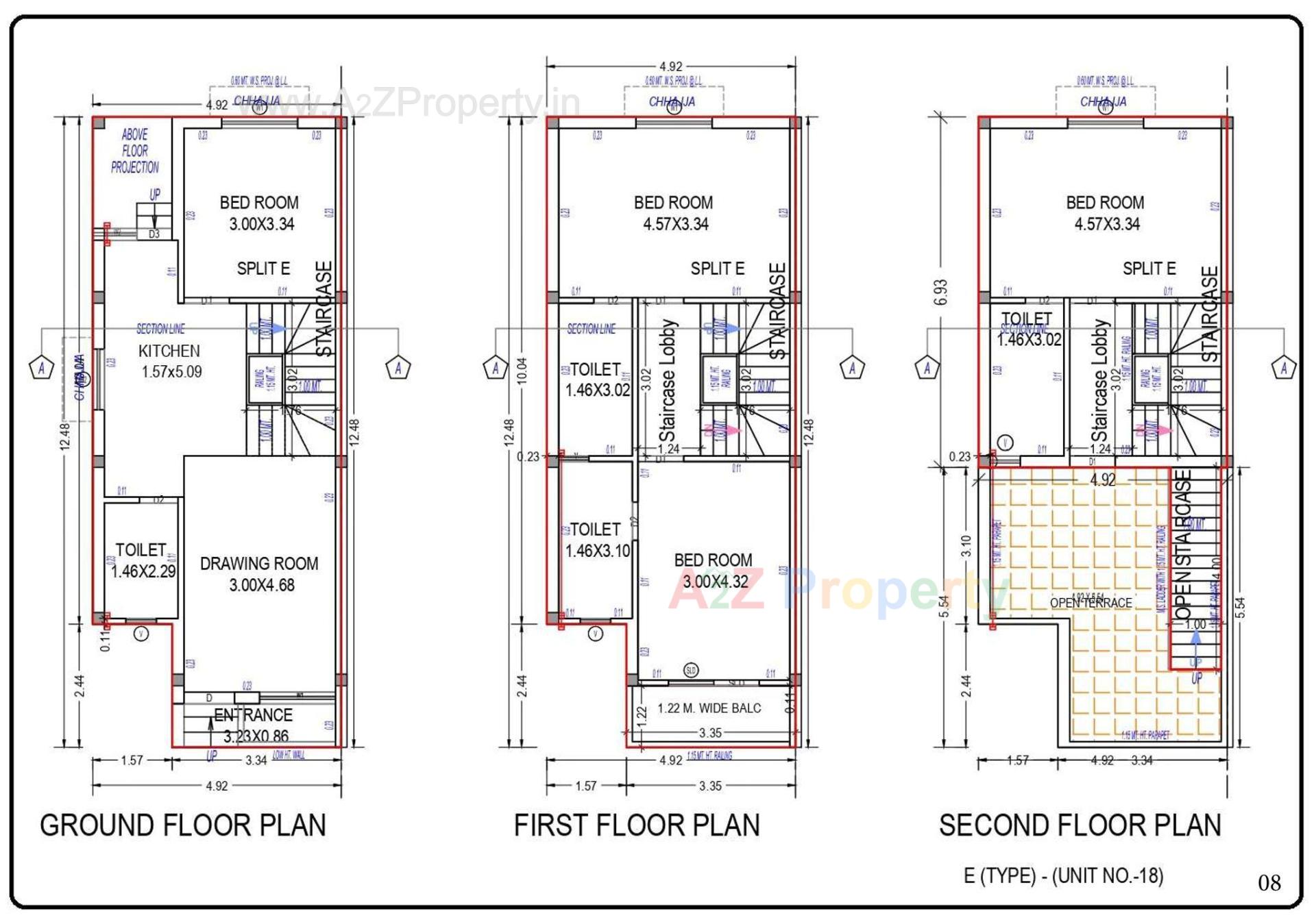 Layout of real estate project Anantam Homes located at Vatva, Ahmedabad, Gujarat