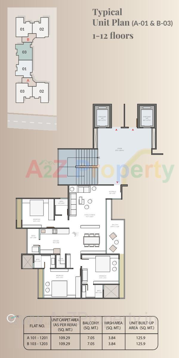 Layout of real estate project Anantara Abode located at Hebatpur, Ahmedabad, Gujarat