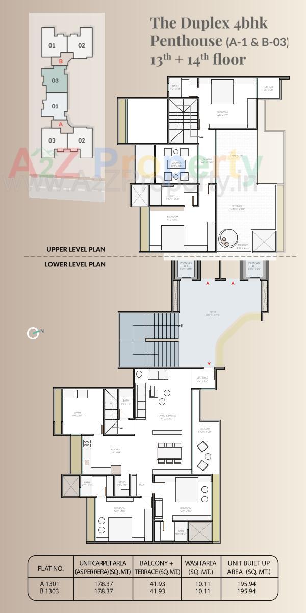 Layout of real estate project Anantara Abode located at Hebatpur, Ahmedabad, Gujarat