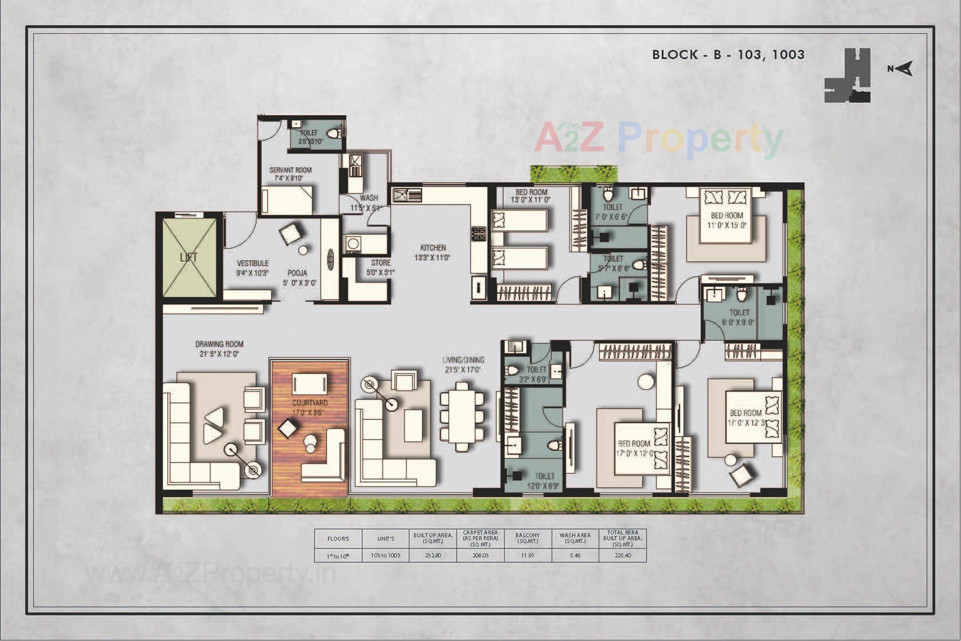 Layout of real estate project Anantara Alpines located at Thaltej, Ahmedabad, Gujarat