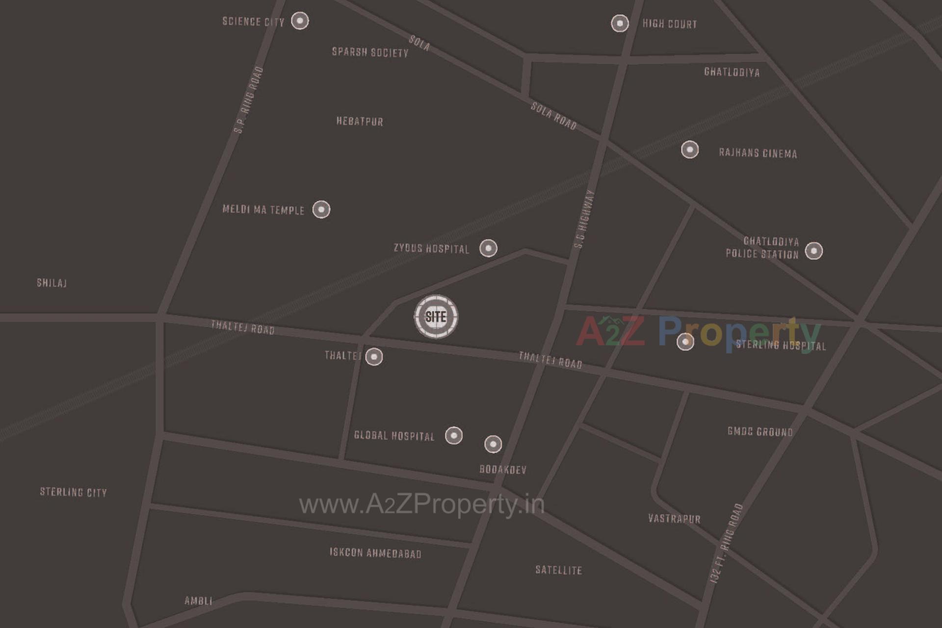  of real estate project Anantara Alpines located at Thaltej, Ahmedabad, Gujarat