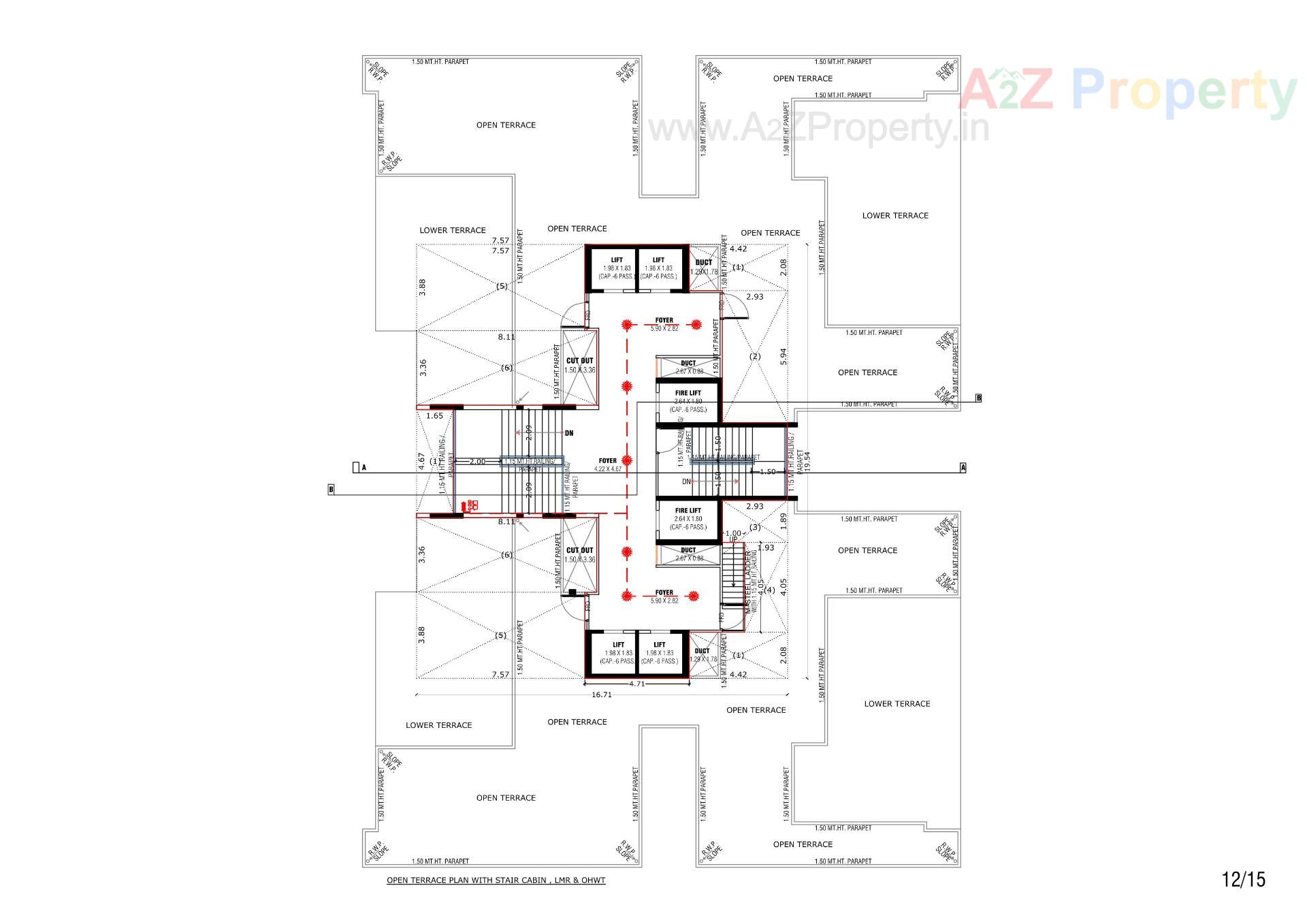 Layout of real estate project Anantara Imperial located at Ahmedabad, Ahmedabad, Gujarat