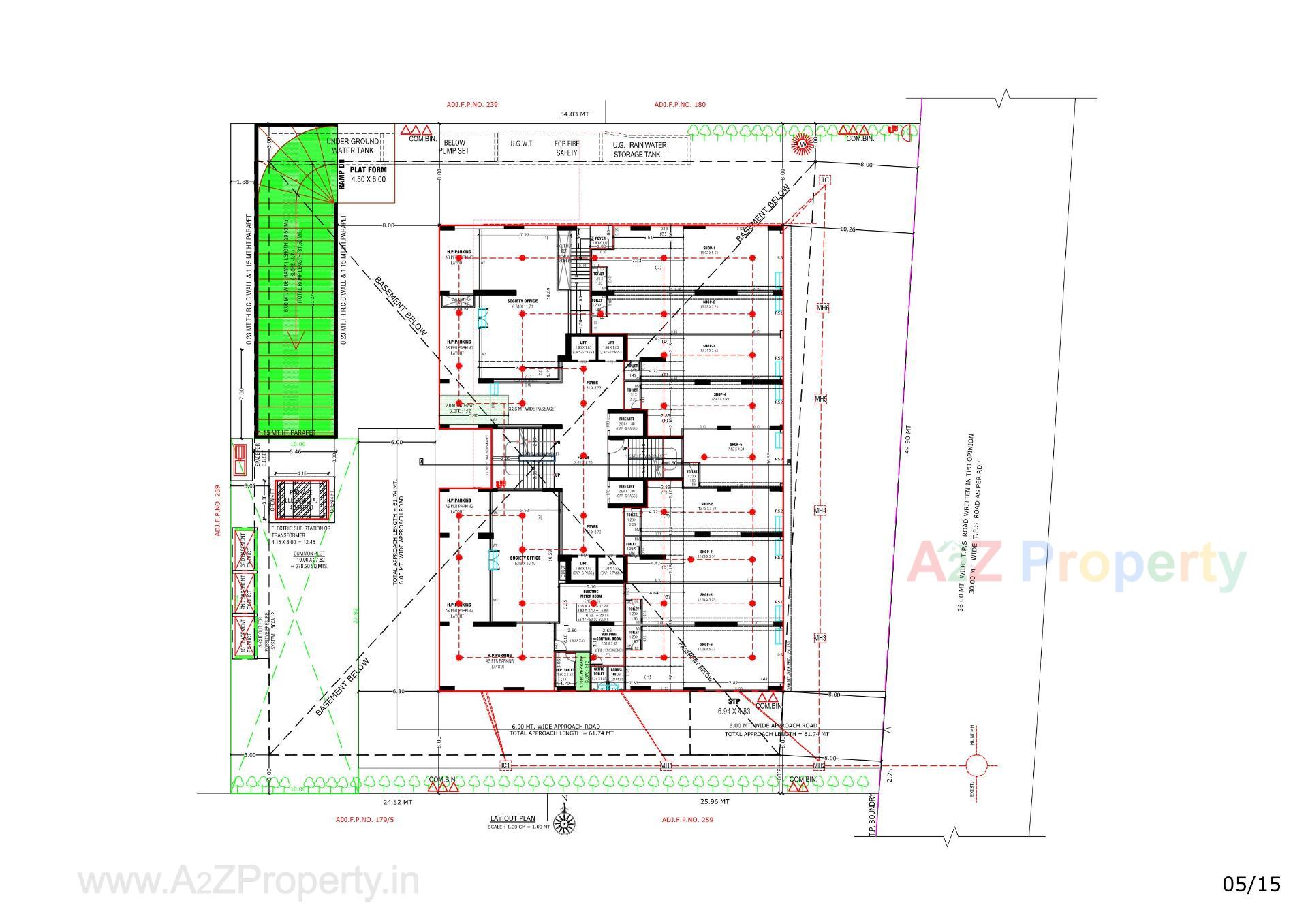 Layout of real estate project Anantara Imperial located at Ahmedabad, Ahmedabad, Gujarat