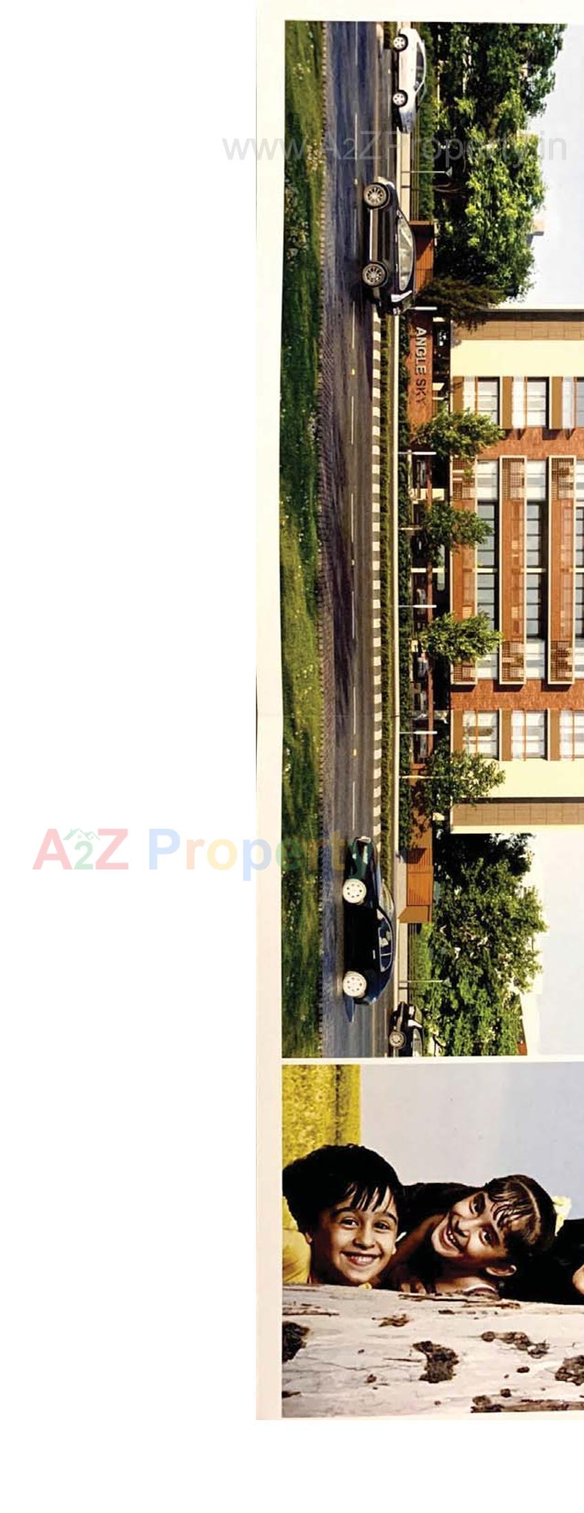 3D Elevation of real estate project Angel Sky located at Nikol, Ahmedabad, Gujarat