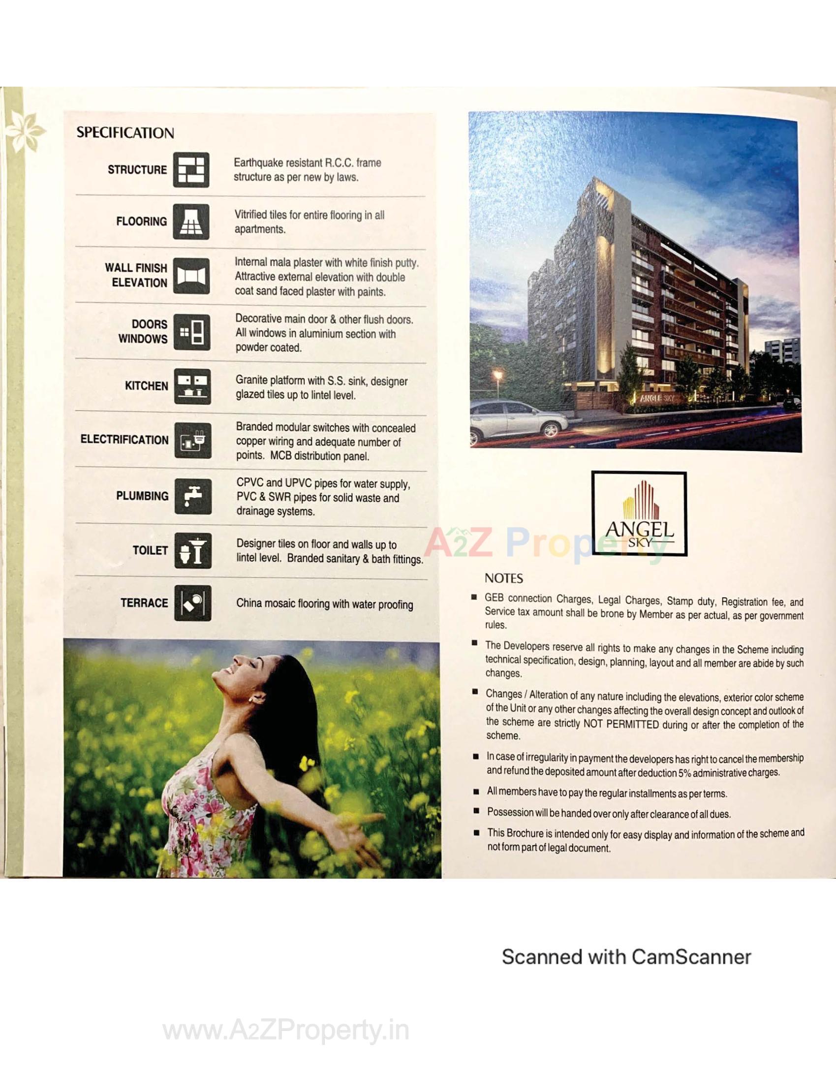  of real estate project Angel Sky located at Nikol, Ahmedabad, Gujarat