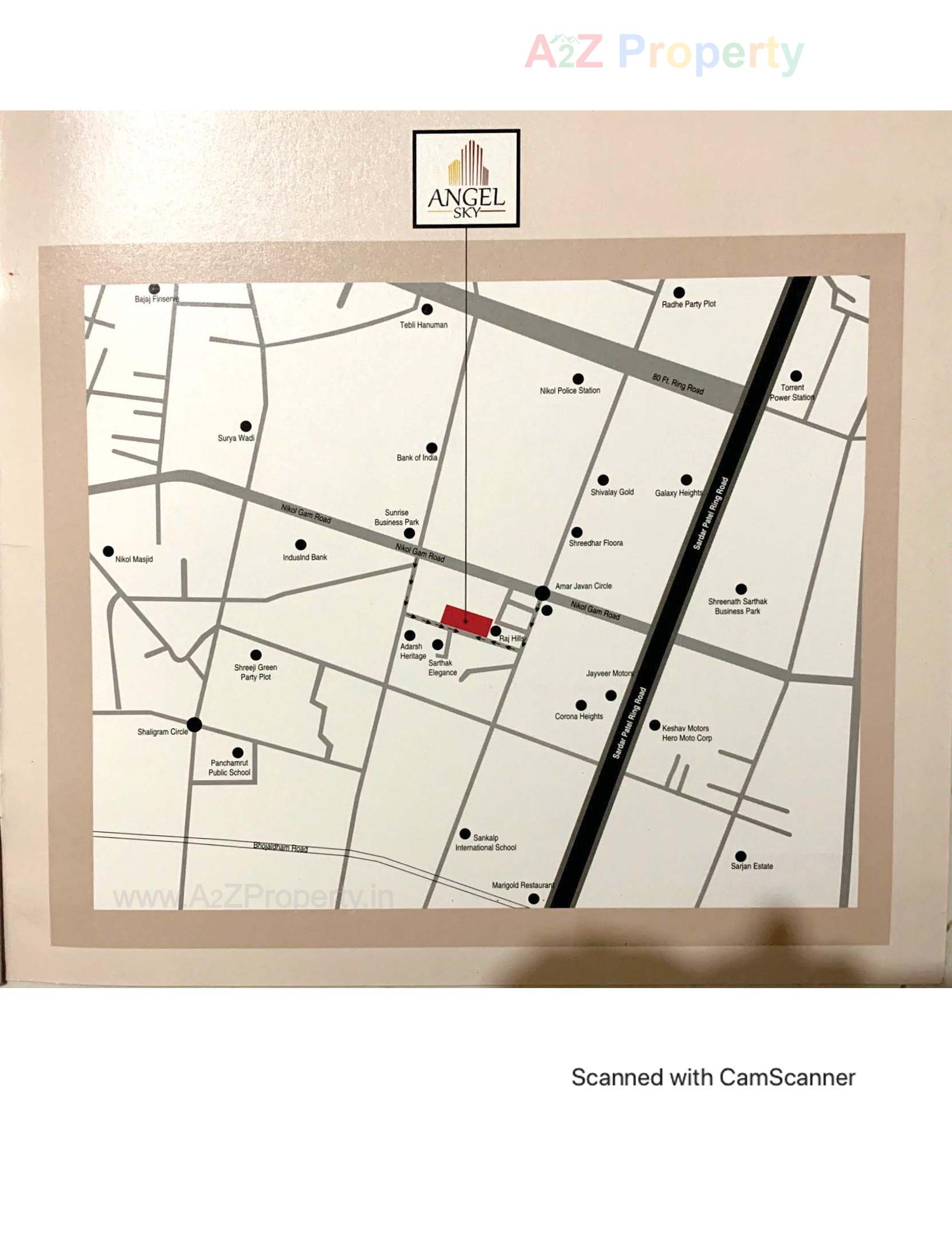  of real estate project Angel Sky located at Nikol, Ahmedabad, Gujarat