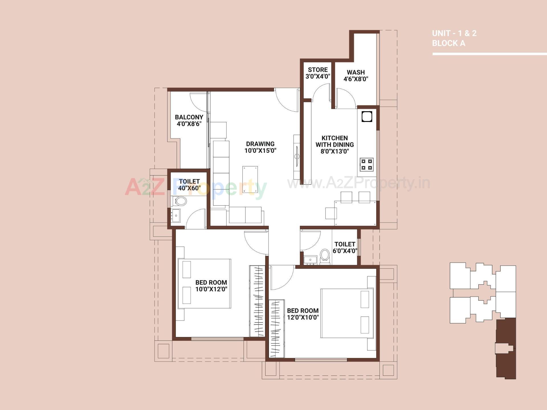 Layout of real estate project Anjali Society located at Paldi, Ahmedabad, Gujarat