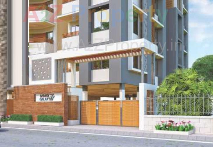 3D Elevation of real estate project Anmol Galaxy located at Kathwada, Ahmedabad, Gujarat