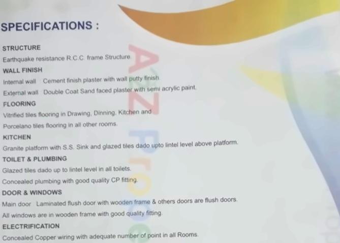 Project Specifications