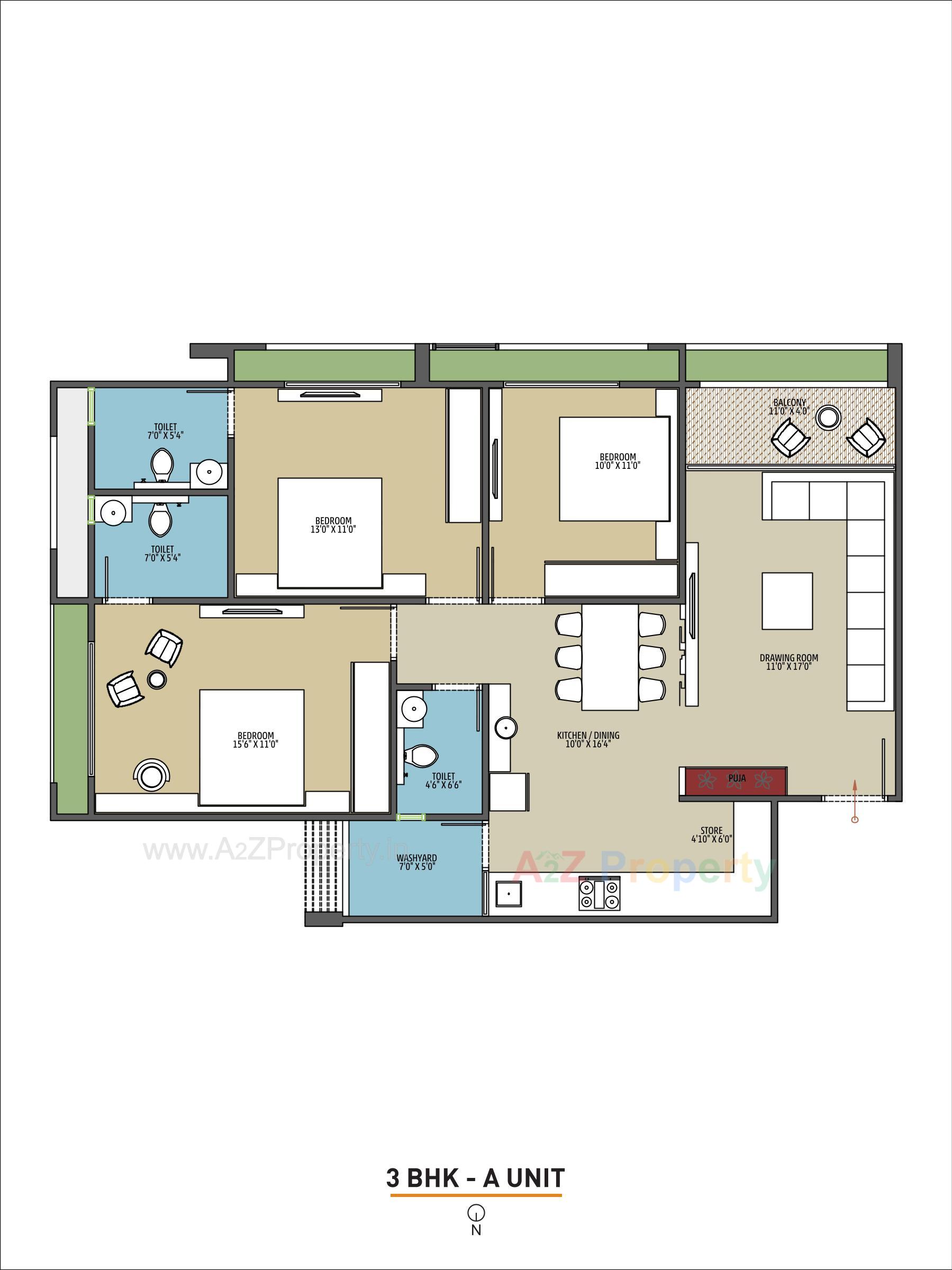 Layout of real estate project Ansh Amanta located at Godhavi, Ahmedabad, Gujarat
