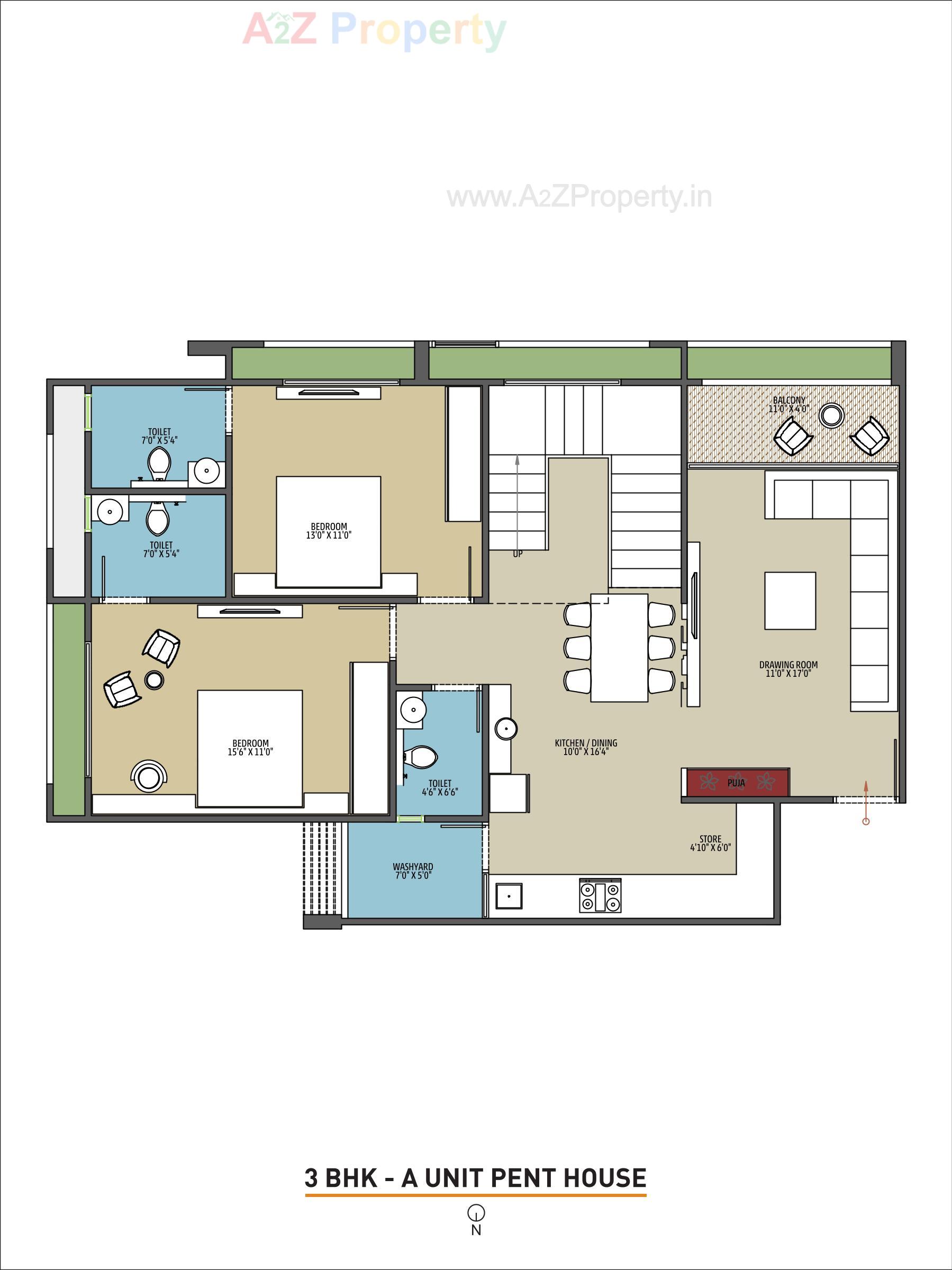 Layout of real estate project Ansh Amanta located at Godhavi, Ahmedabad, Gujarat