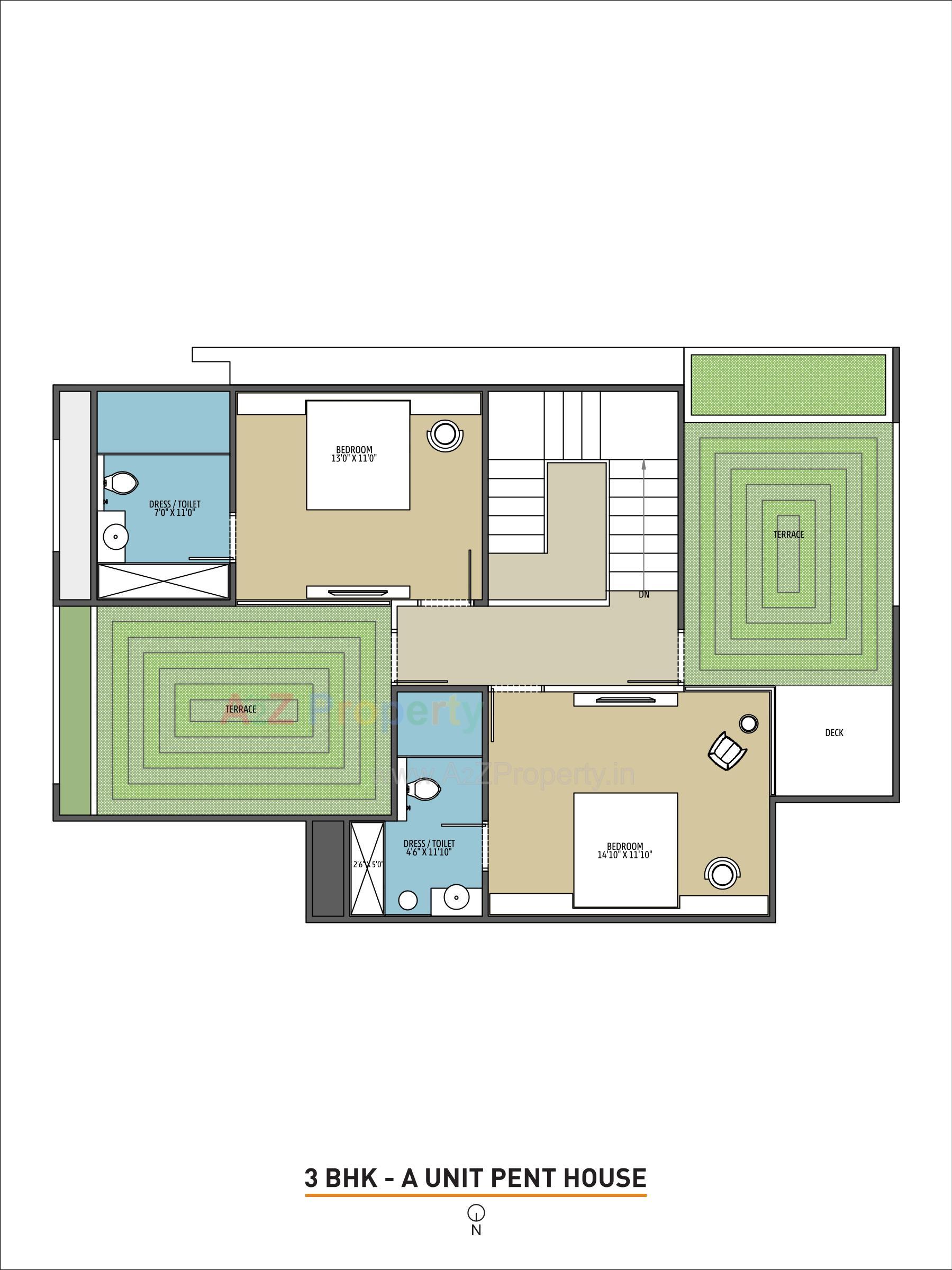 Layout of real estate project Ansh Amanta located at Godhavi, Ahmedabad, Gujarat