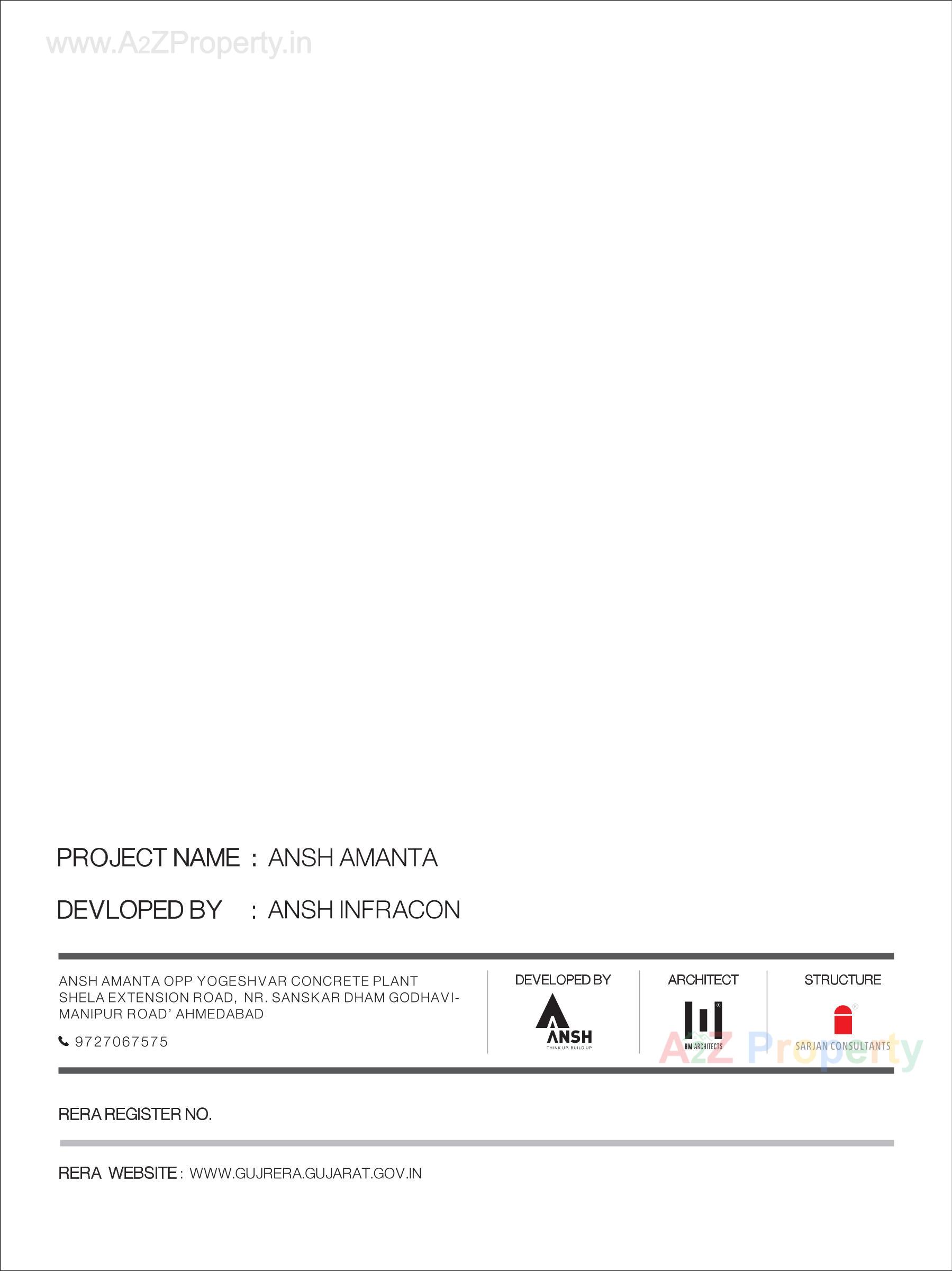  of real estate project Ansh Amanta located at Godhavi, Ahmedabad, Gujarat